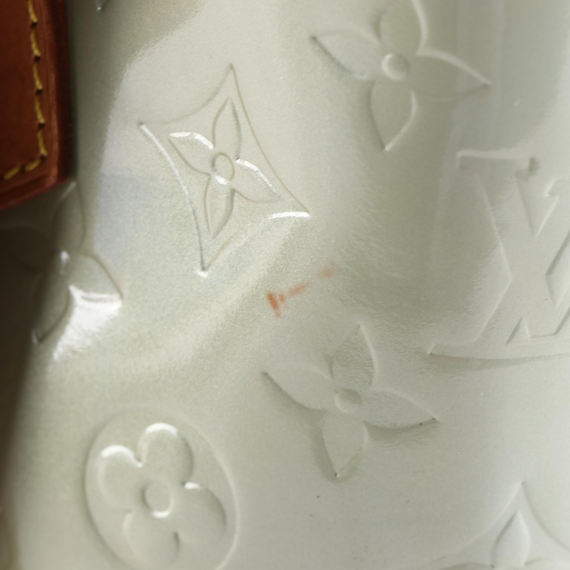 Louis Vuitton Houston Shoulder Bag in Monogram Vernis and Vachetta Leather