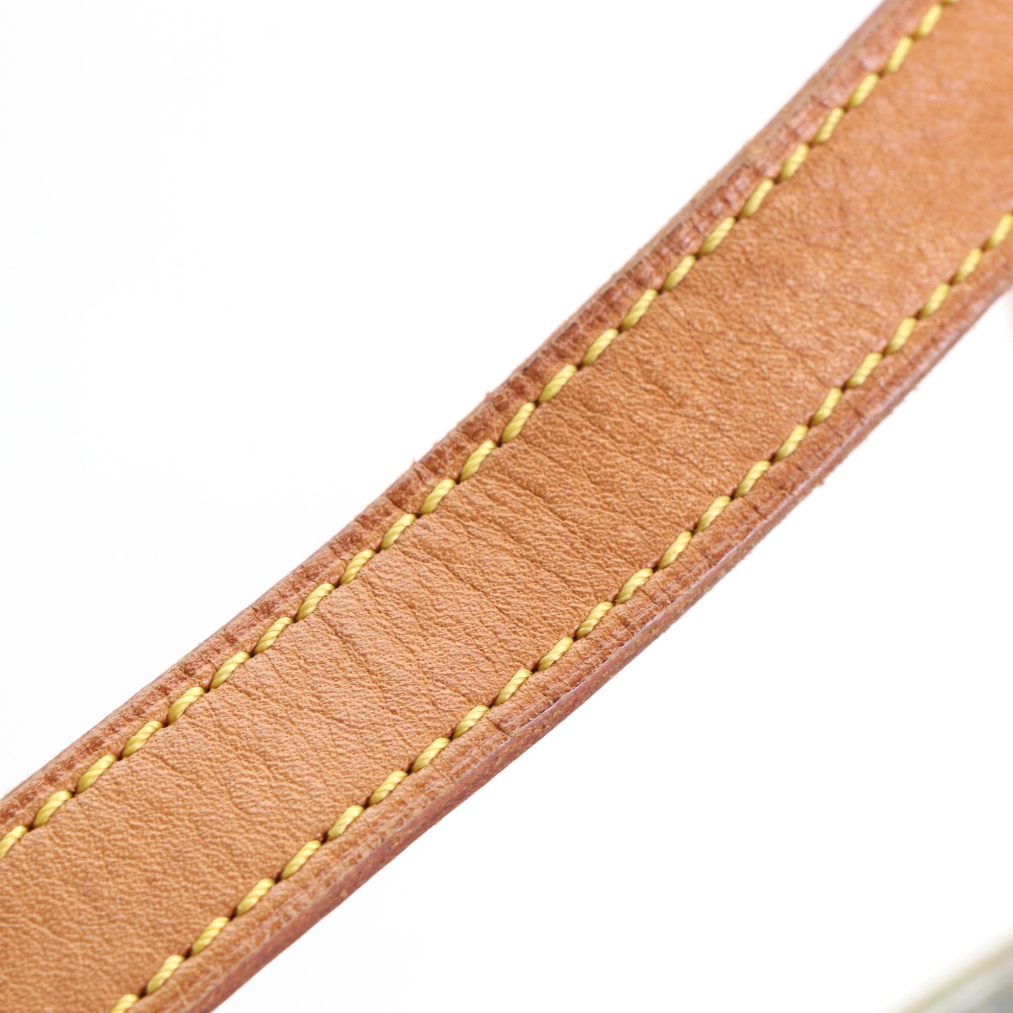 Louis Vuitton Houston Shoulder Bag in Monogram Vernis and Vachetta Leather