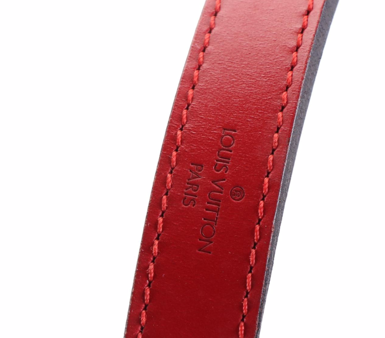 Louis Vuitton Noé Bucket Bag in Red Epi Leather