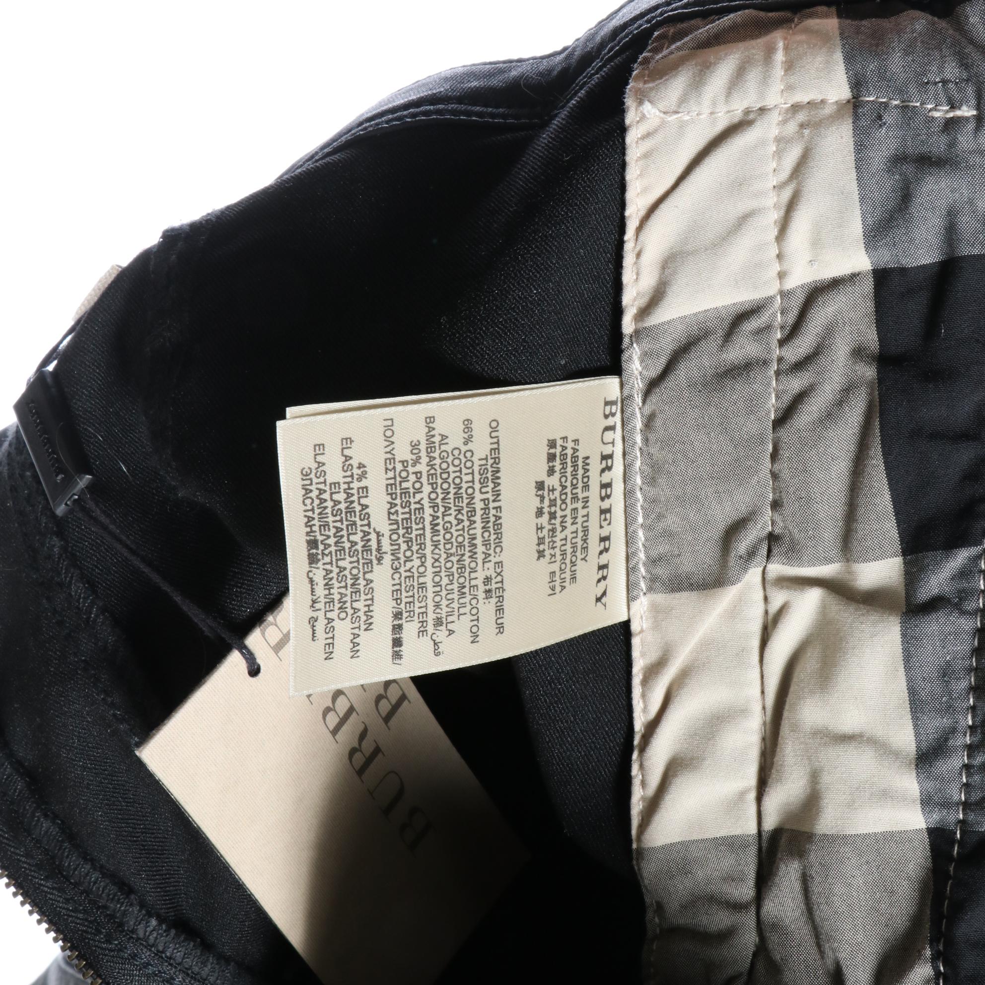 Burberry Brit Pencil Skirt in Cotton Blend Fabric, New with Tag