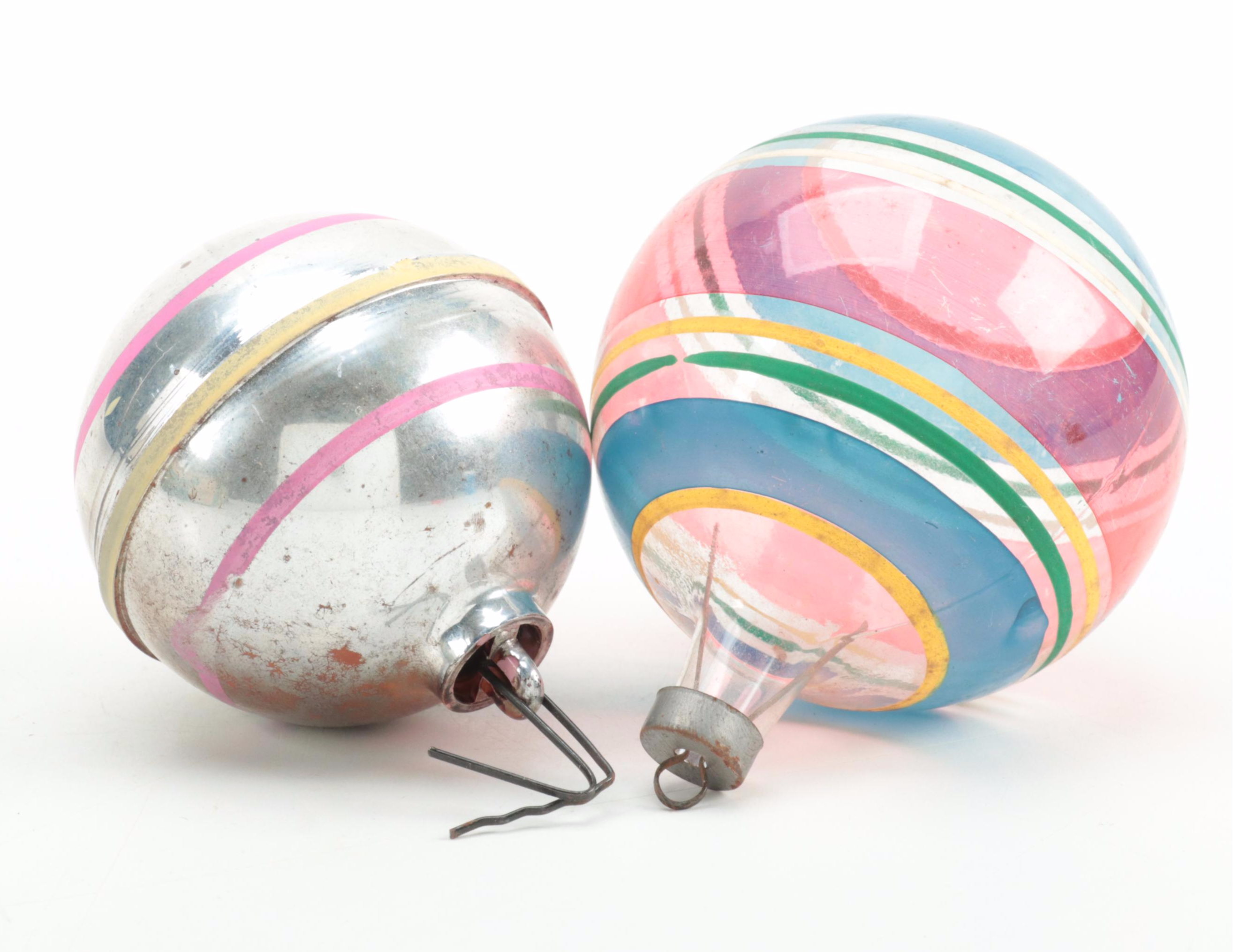 Shiny Brite with Other Ornaments, Musical Ferris Wheel and Angels