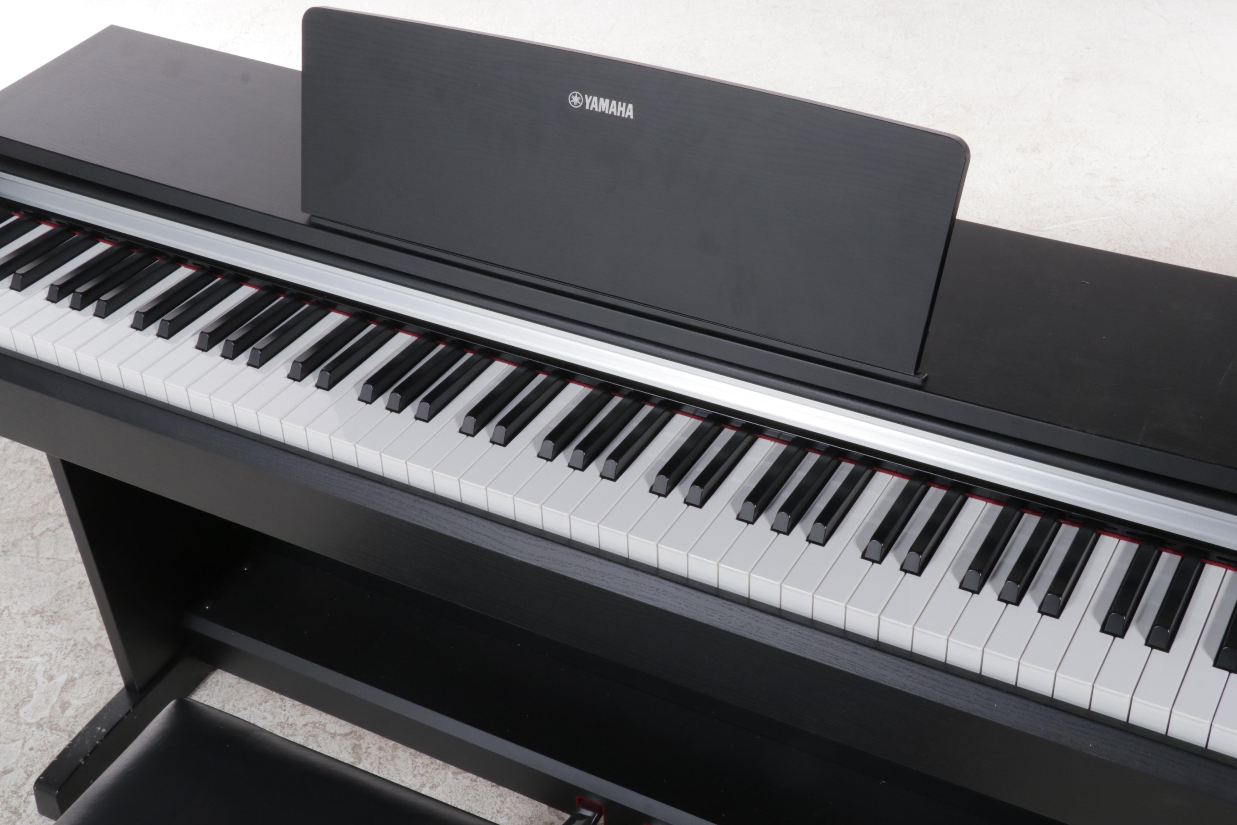 Yamaha Arius Digital Console Piano With Bench, 2013
