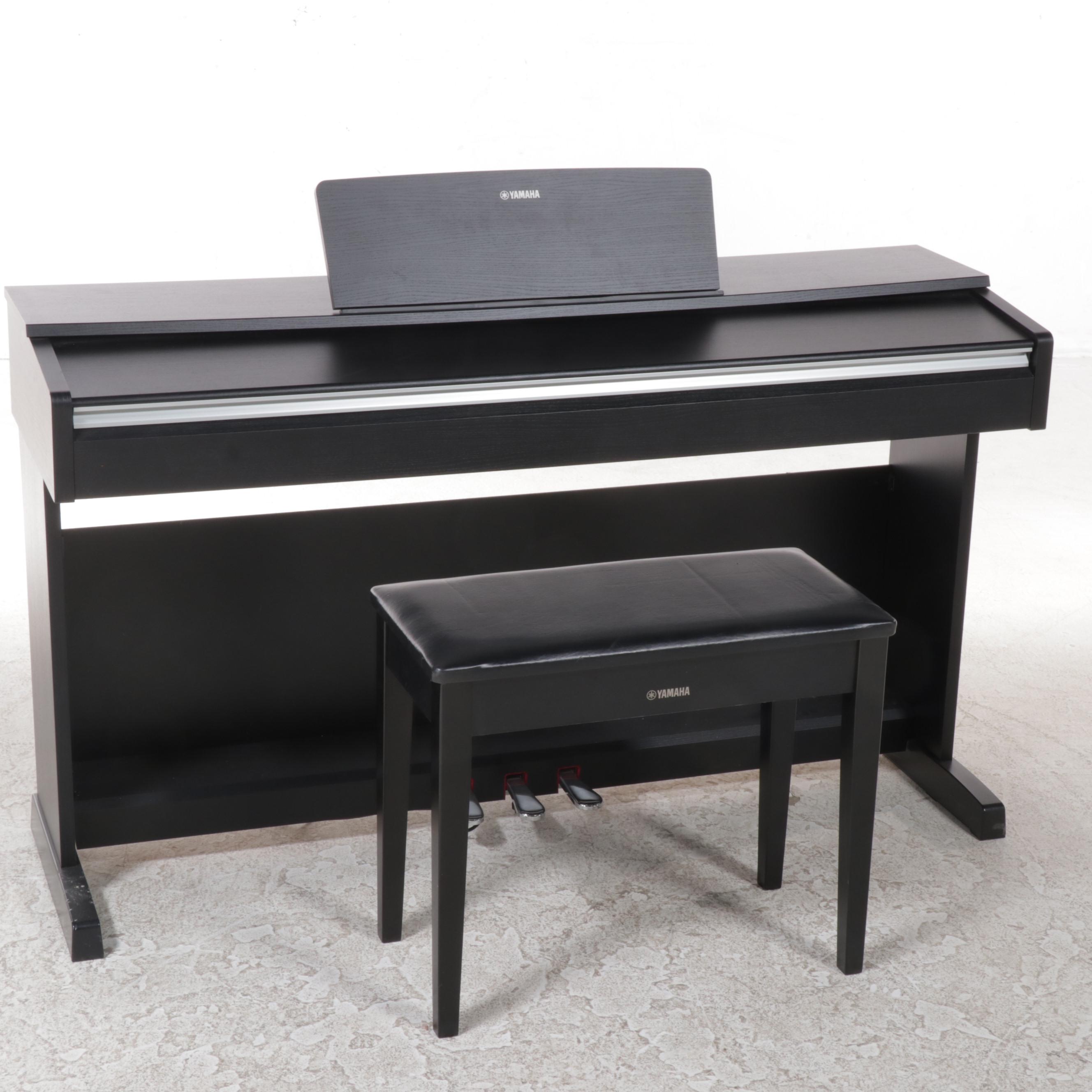 Yamaha Arius Digital Console Piano With Bench, 2013