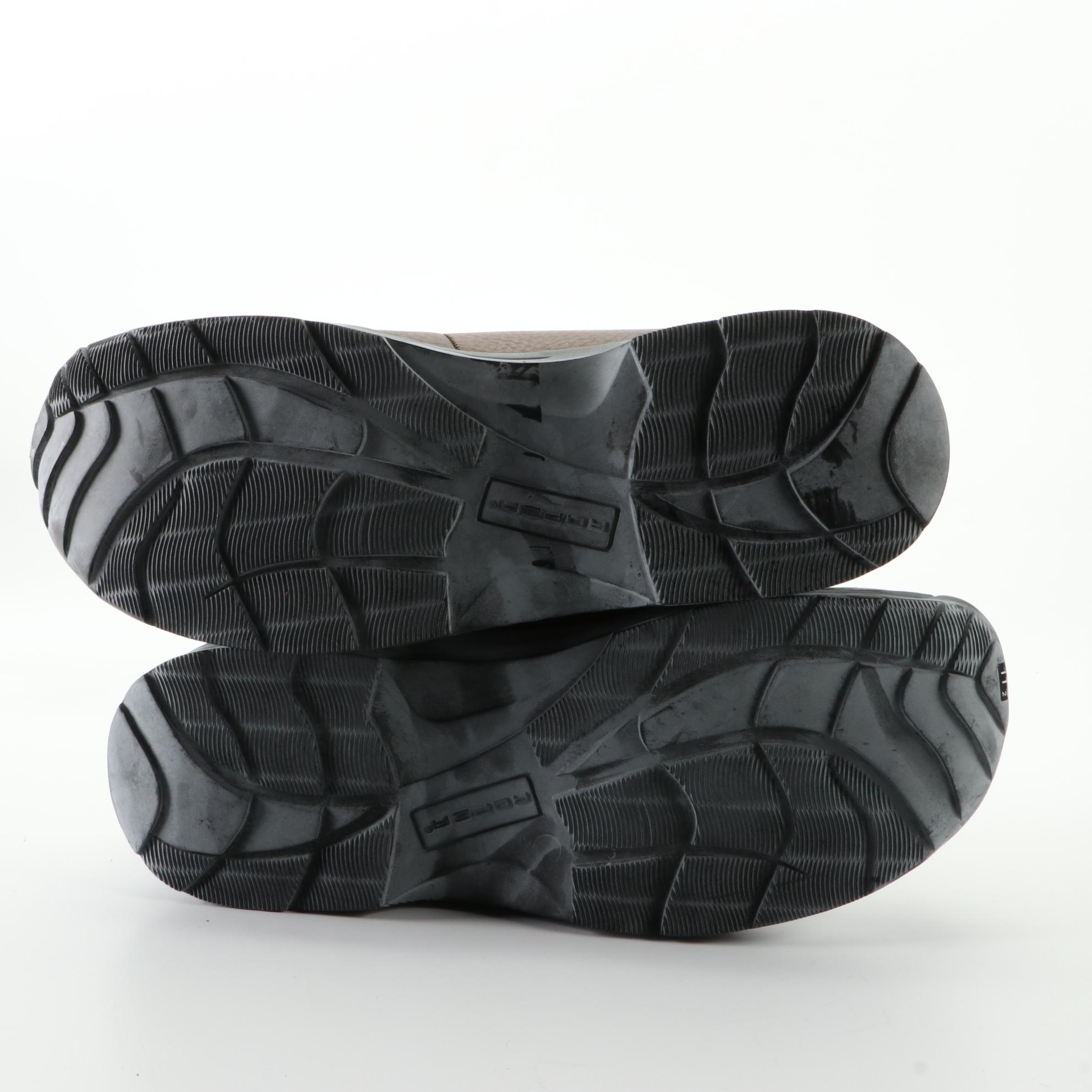 Men's Roper Leather and Ostrich Lace-Up and Slip-On Casual Shoes