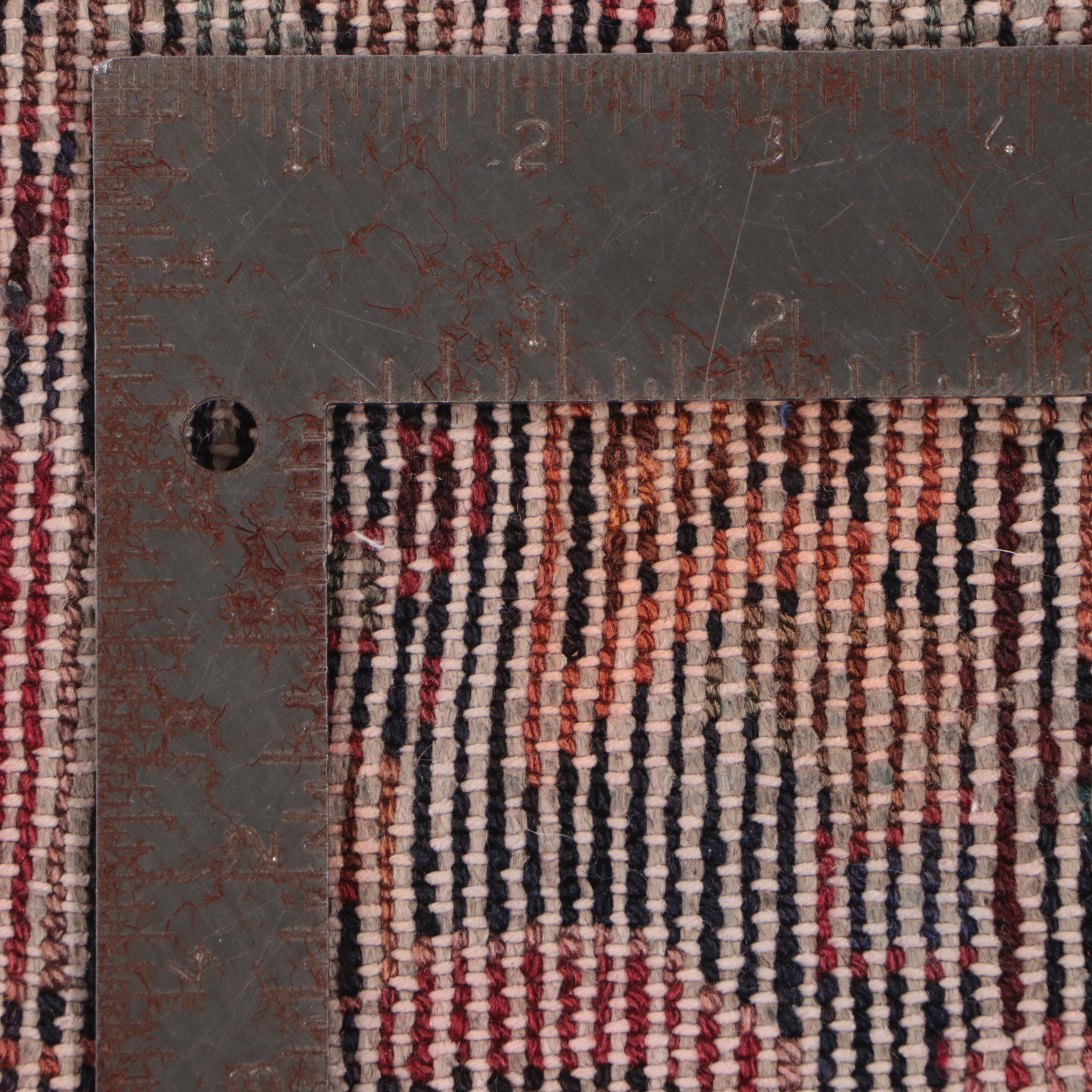 4'3 x 8'2 Hand-Knotted Persian Hamadan Area Rug