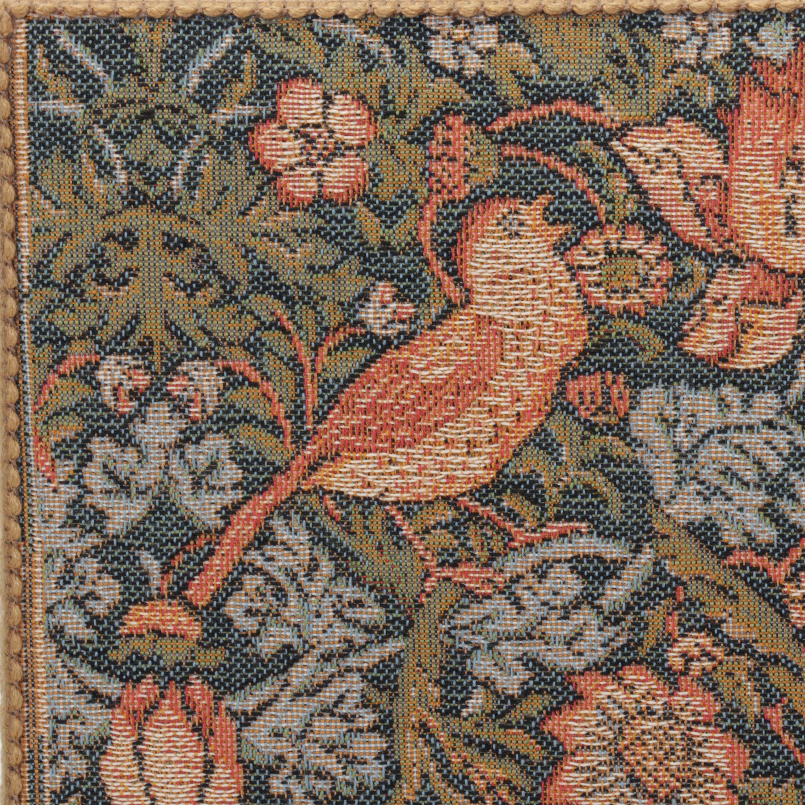 Reproduction Tapestry Panel "The Strawberry Thief" and Offset Lithograph