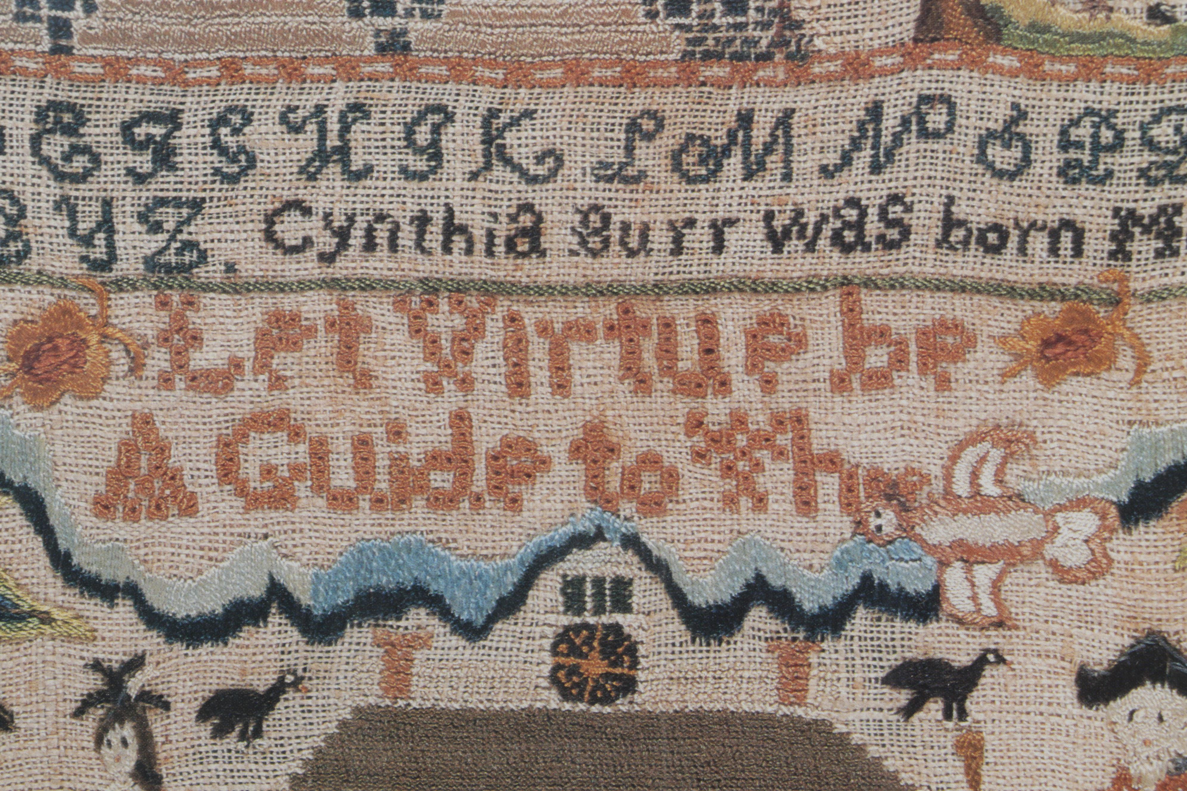 Reproduction Tapestry Panel "The Strawberry Thief" and Offset Lithograph