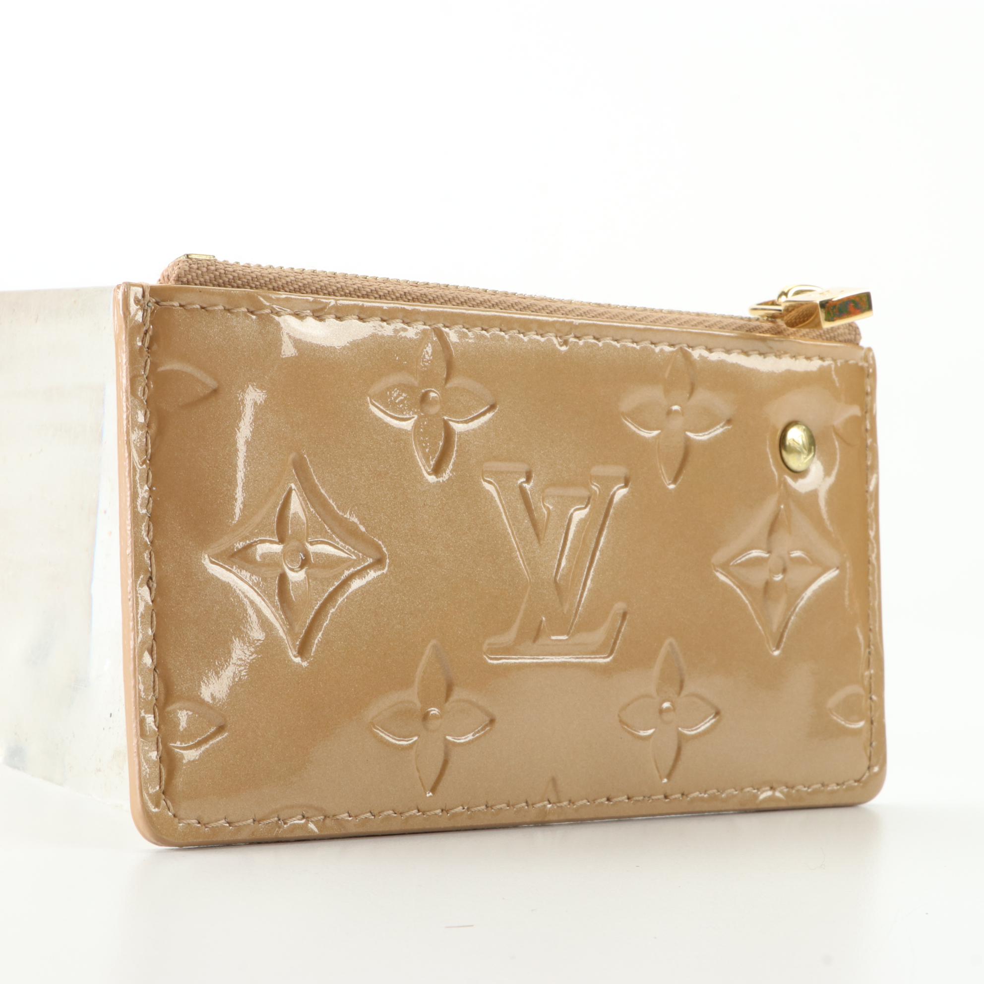 Louis Vuitton Cles Pochette in Monogram Vernis