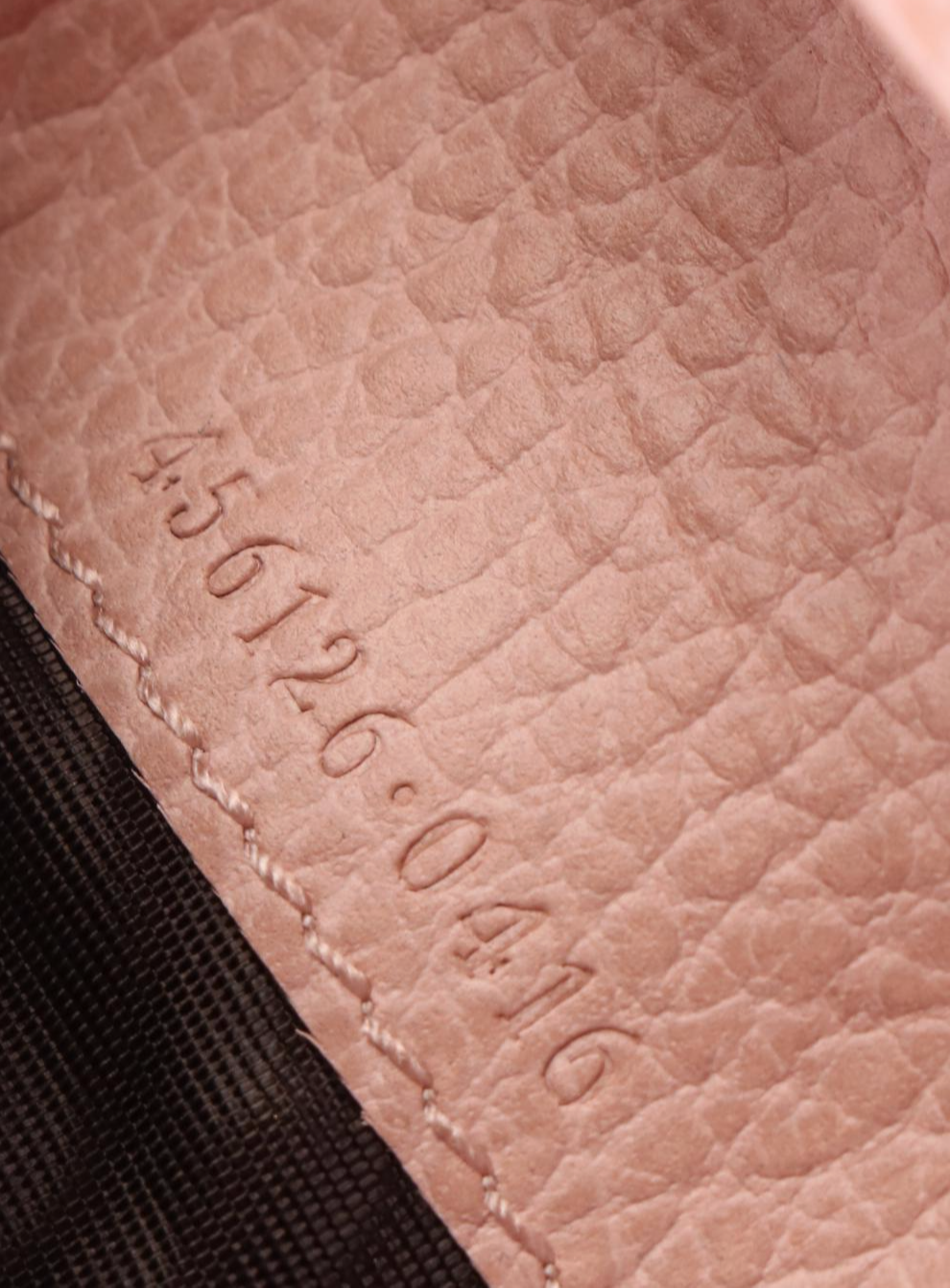 Gucci GG Marmont Leather Flap Card Case/Coin Purse with Box