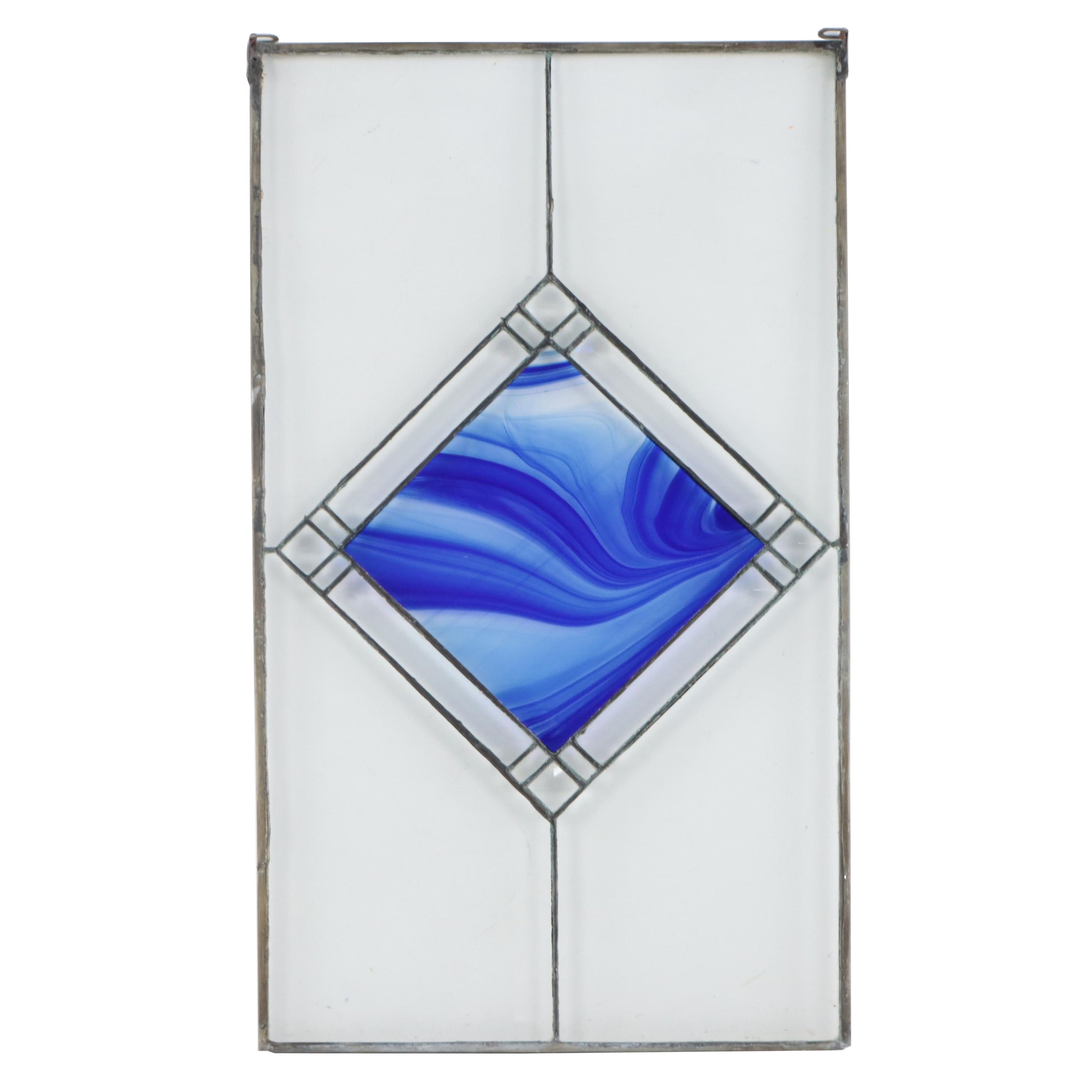 Stained Glass Hanging Wall Panel