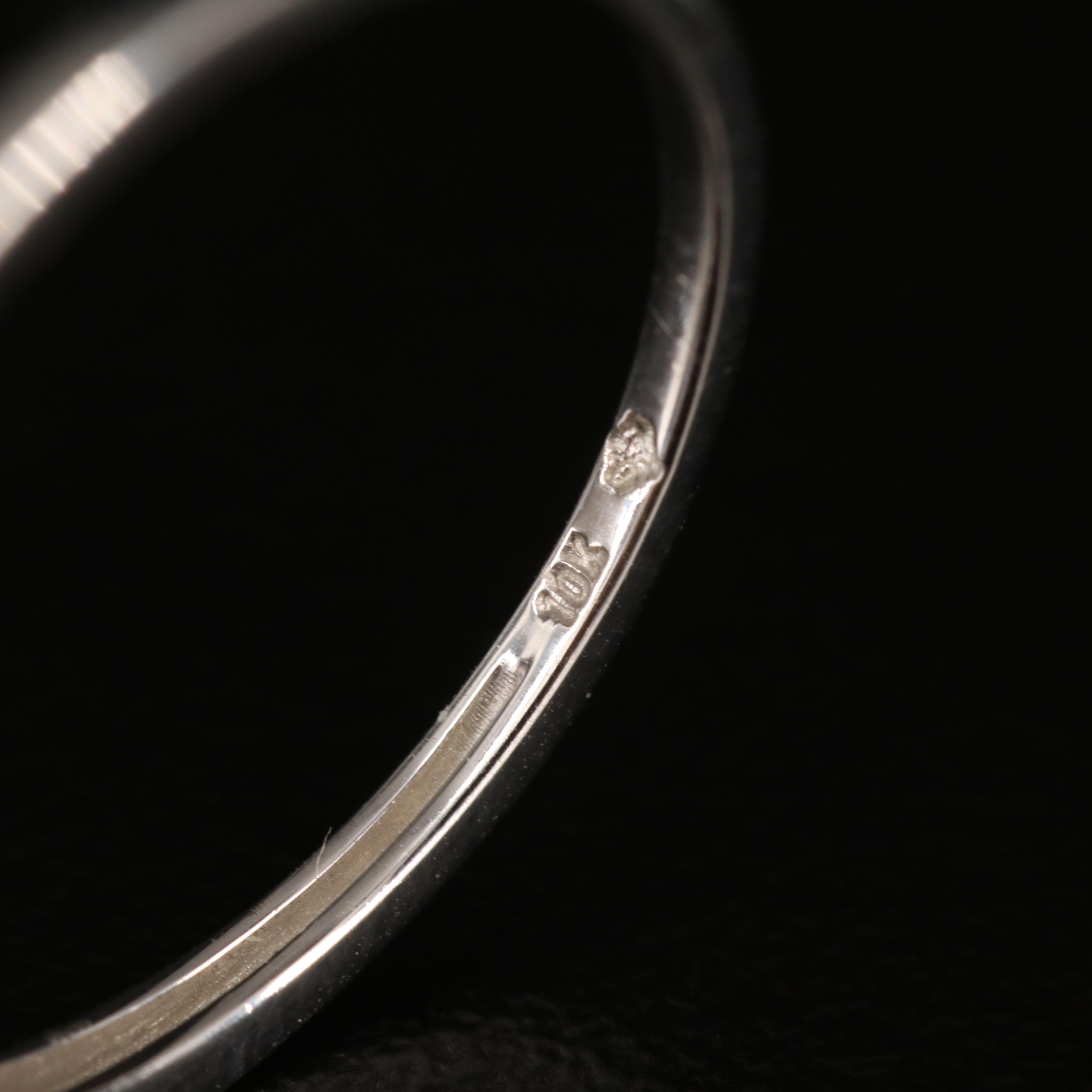 10K Sapphire and Diamond Ring