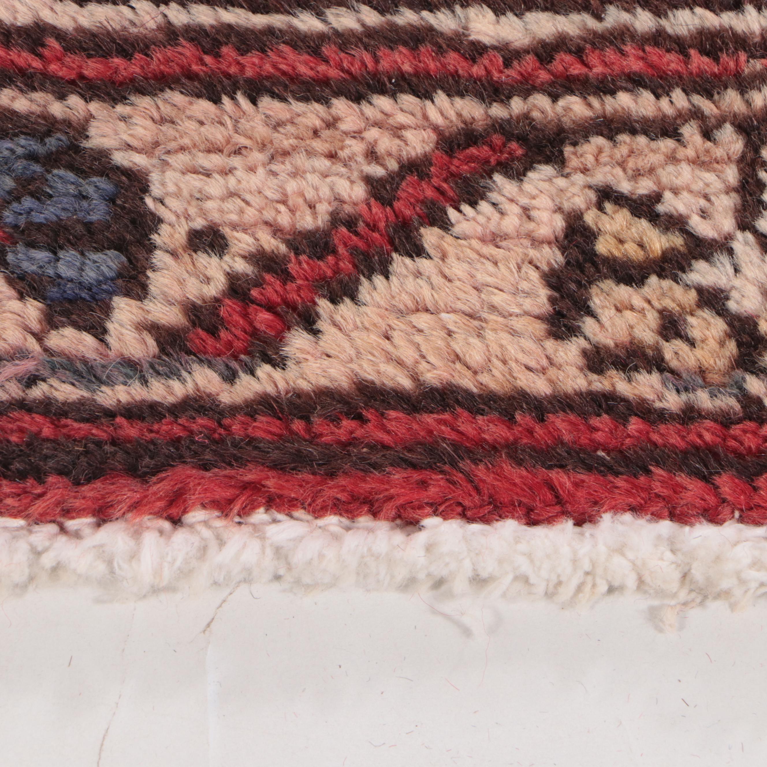 2'10 x 9'9 Hand-Knotted Persian Qashqai Carpet Runner