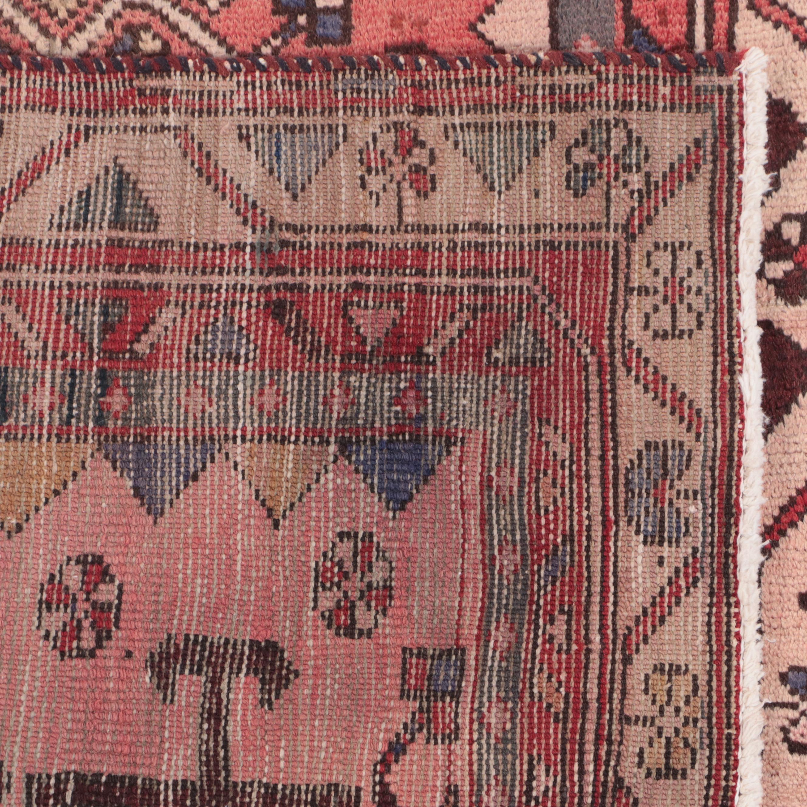 2'10 x 9'9 Hand-Knotted Persian Qashqai Carpet Runner