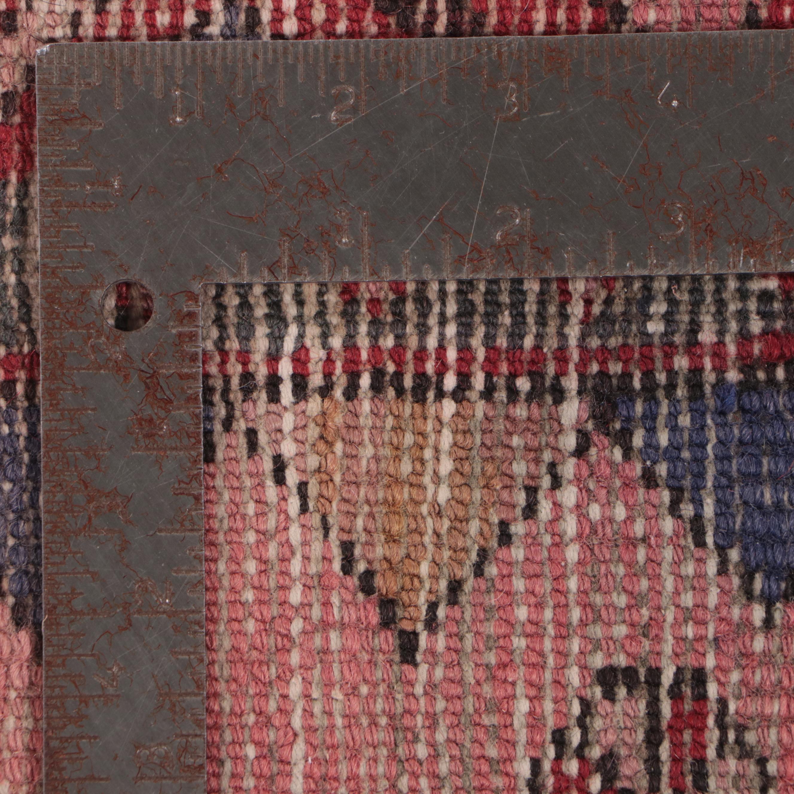 2'10 x 9'9 Hand-Knotted Persian Qashqai Carpet Runner