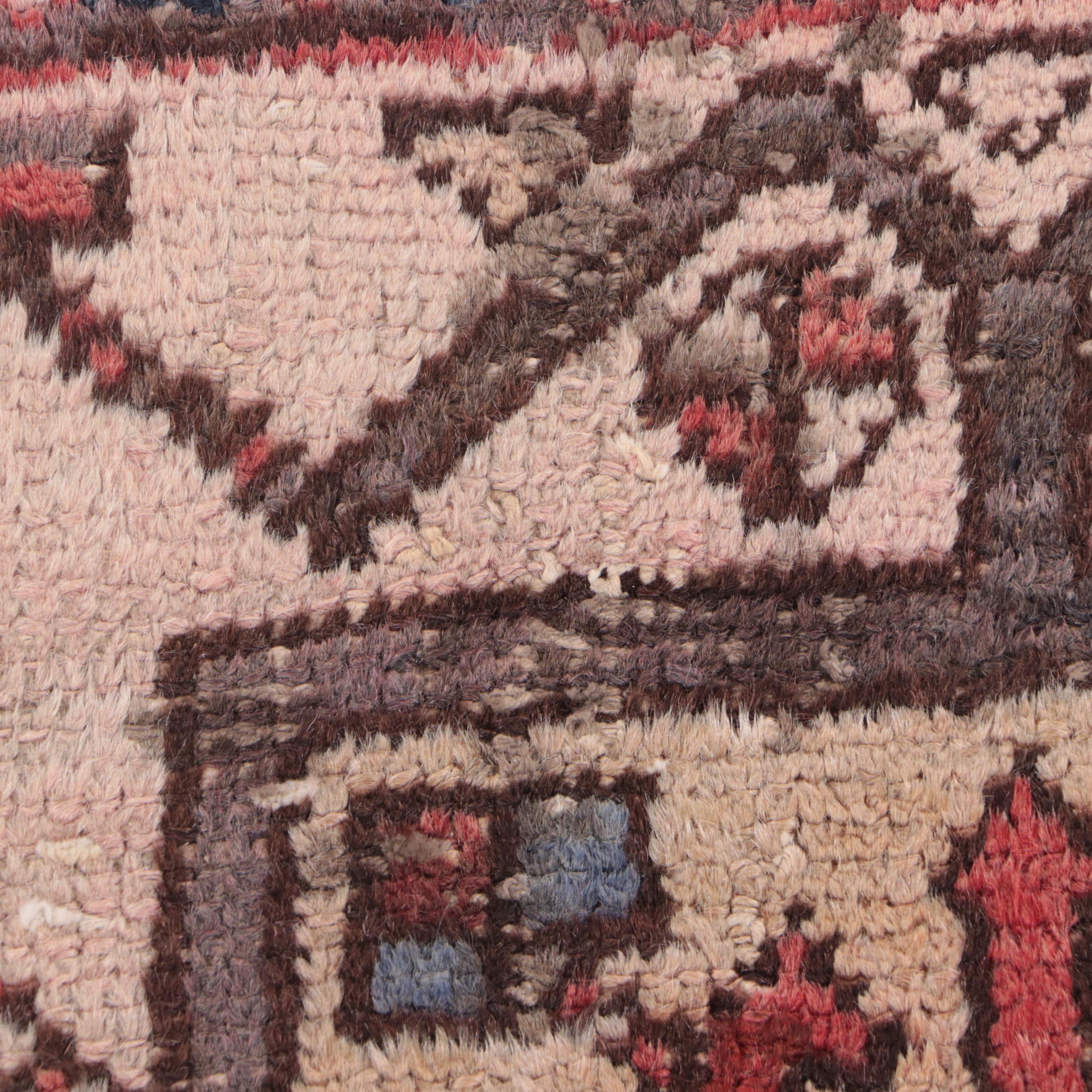 2'10 x 9'9 Hand-Knotted Persian Qashqai Carpet Runner