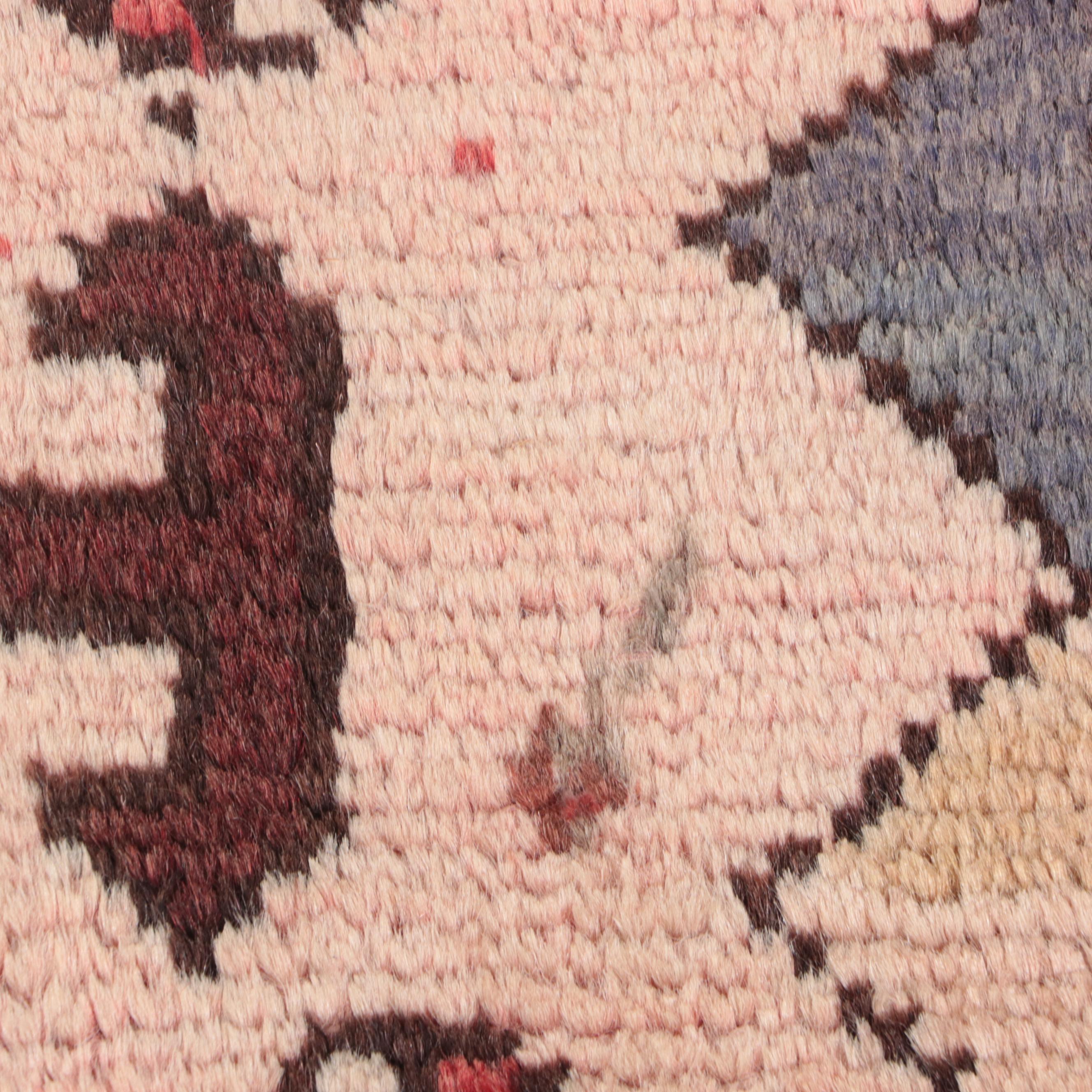 2'10 x 9'9 Hand-Knotted Persian Qashqai Carpet Runner