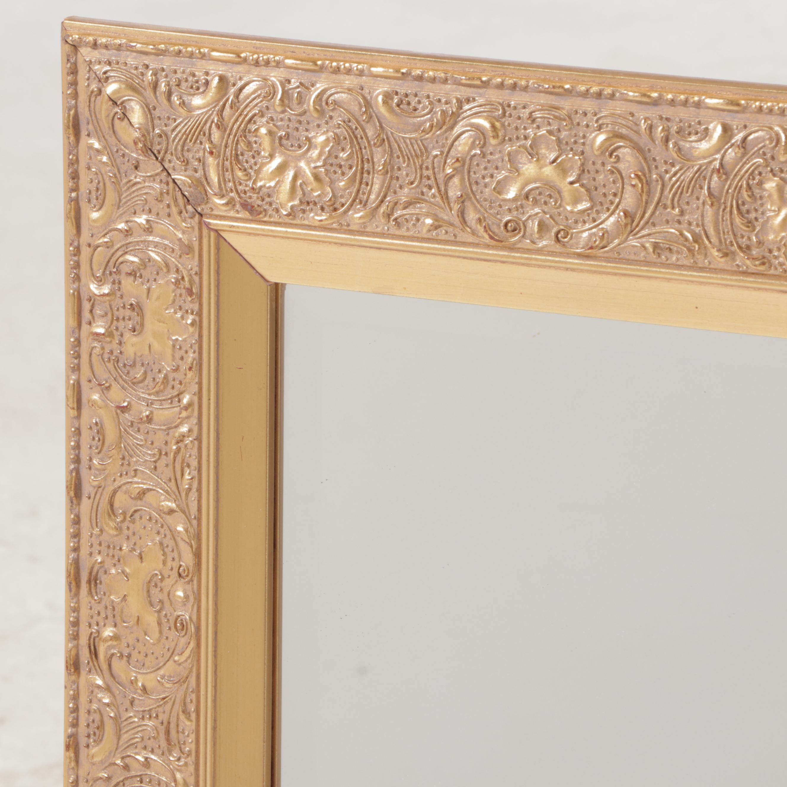Neoclassical Style Gilt-Decorated Mirror