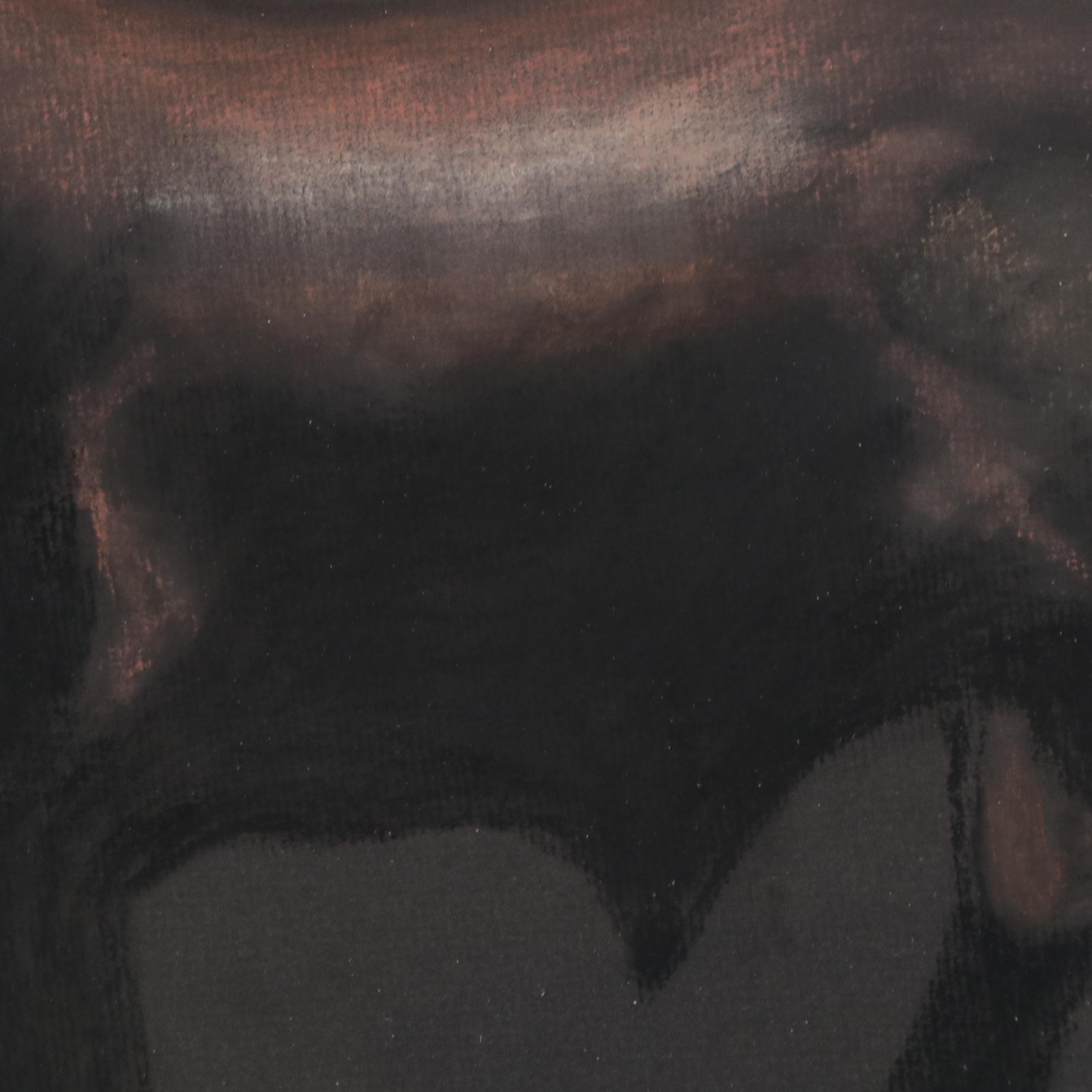 Pastel Drawing of a Bull
