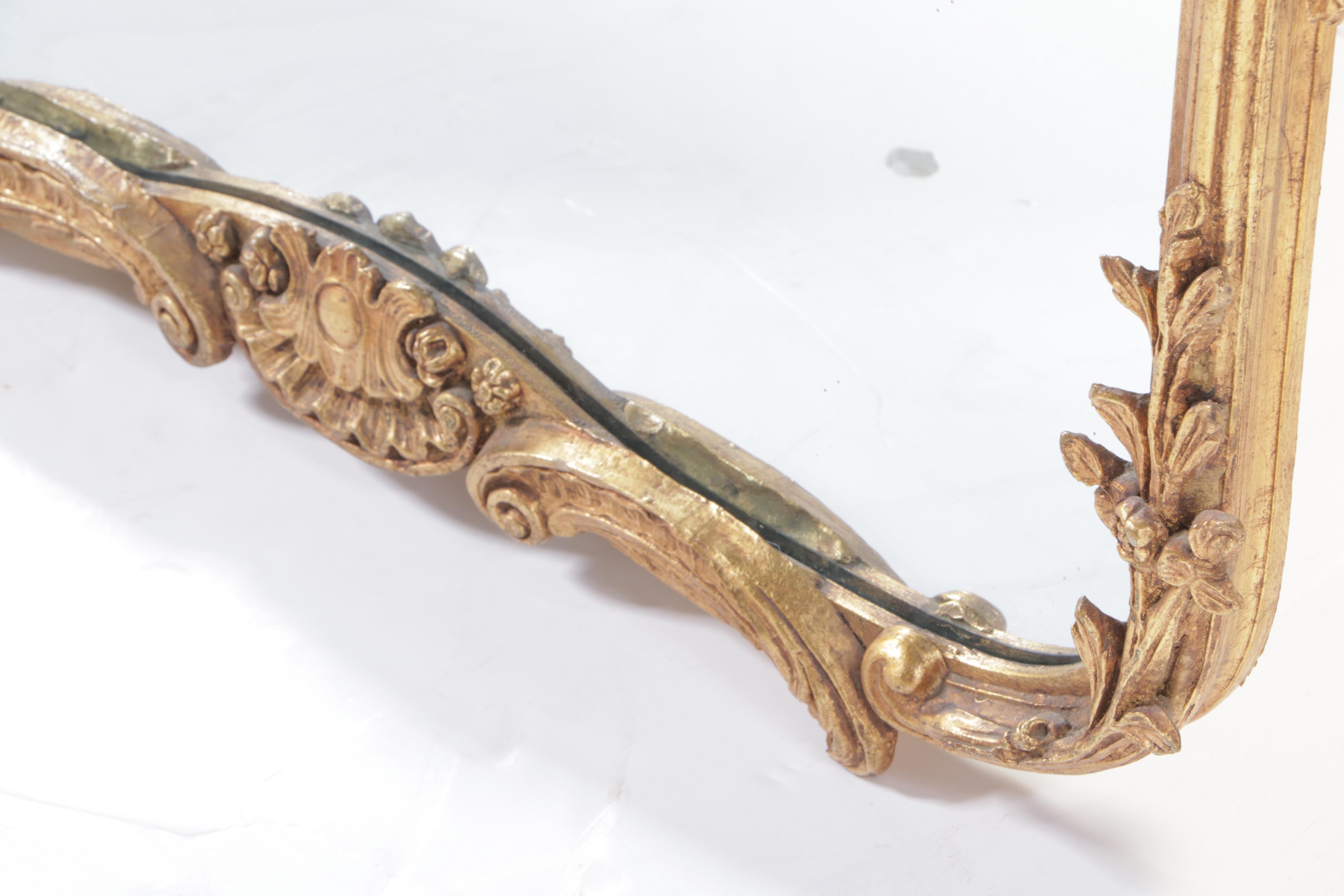 Neoclassical Style Giltwood and Composition Mirror, 20th Century