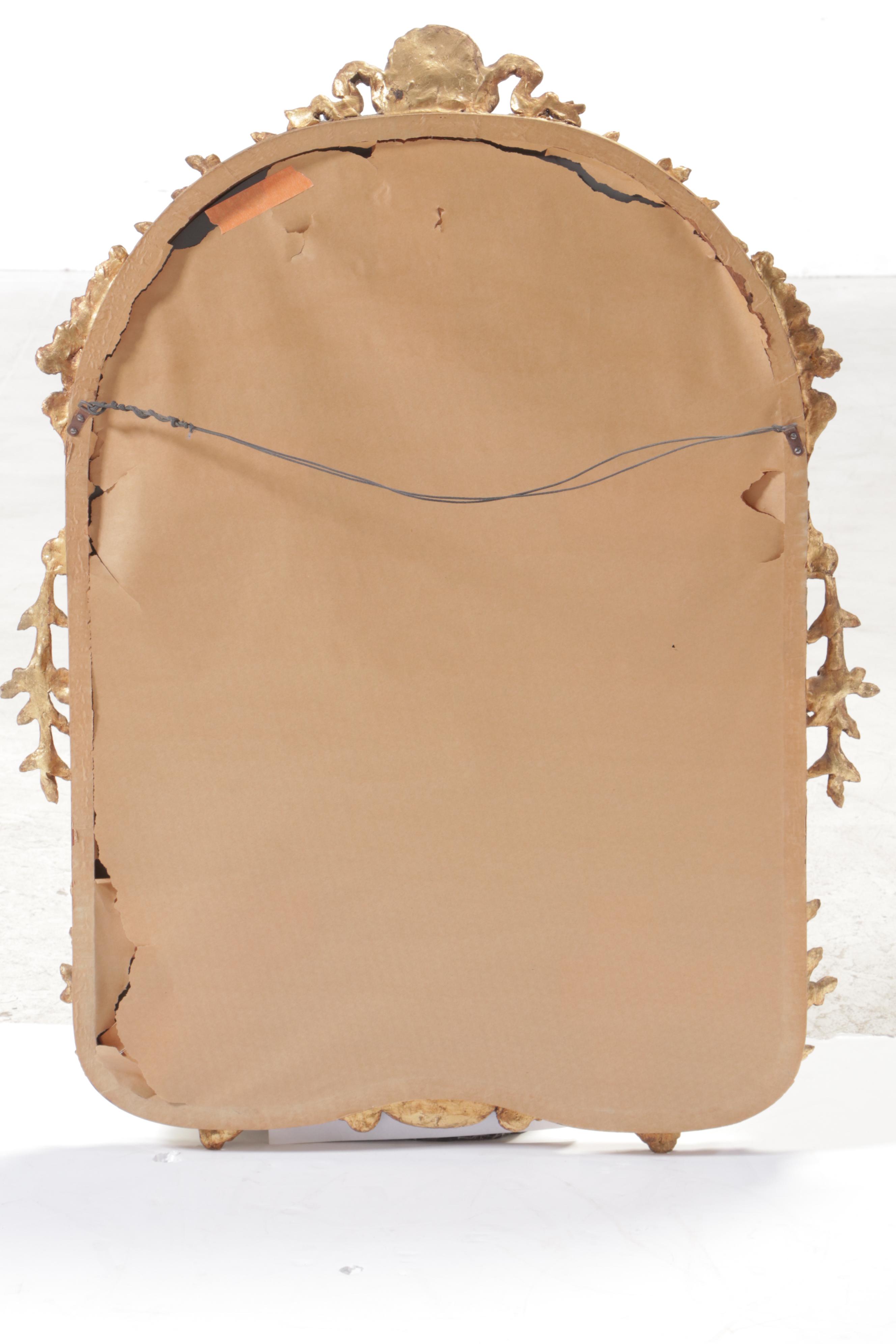 Neoclassical Style Giltwood and Composition Mirror, 20th Century