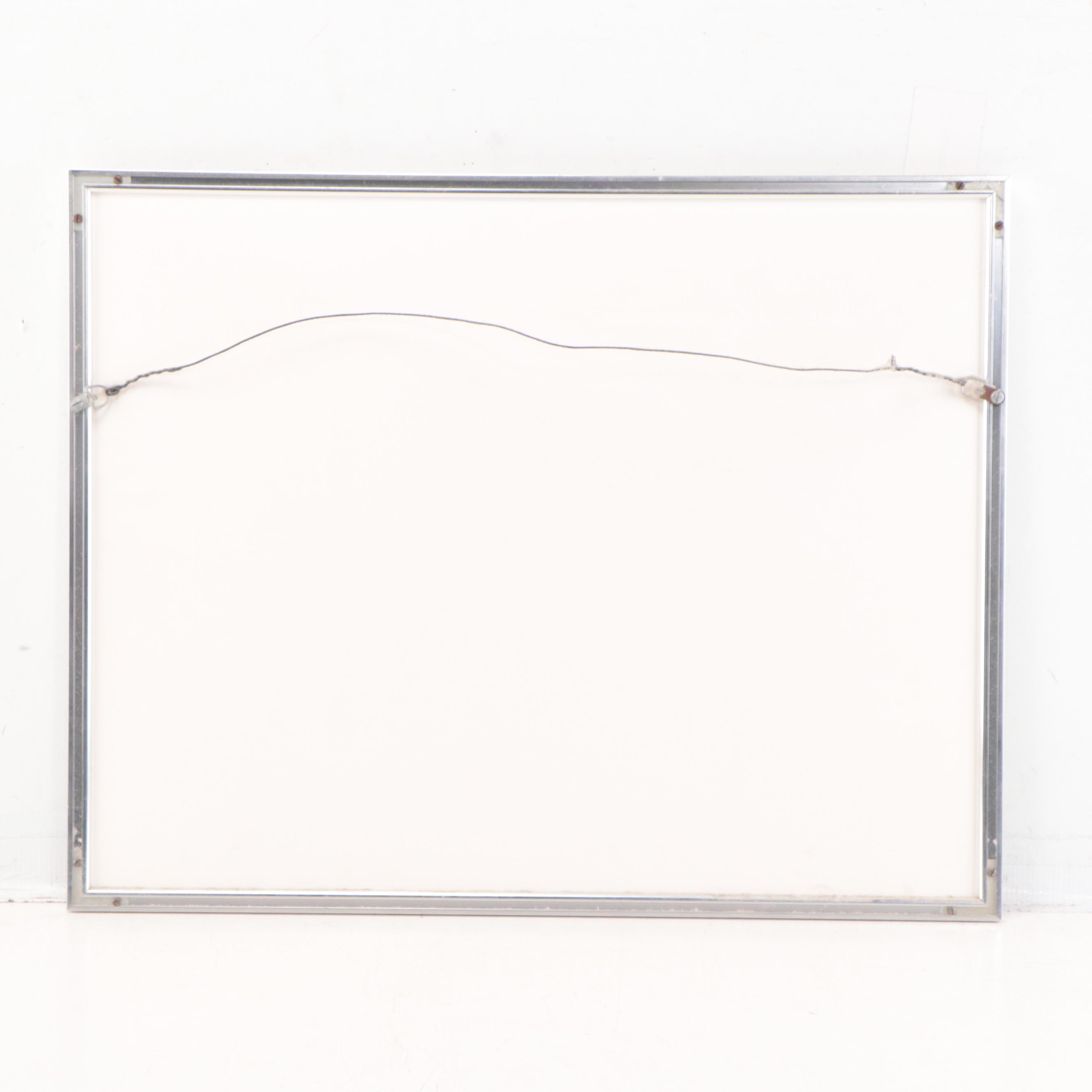 Etching With Aquatint "Gift From the Sea," Late 20th Century