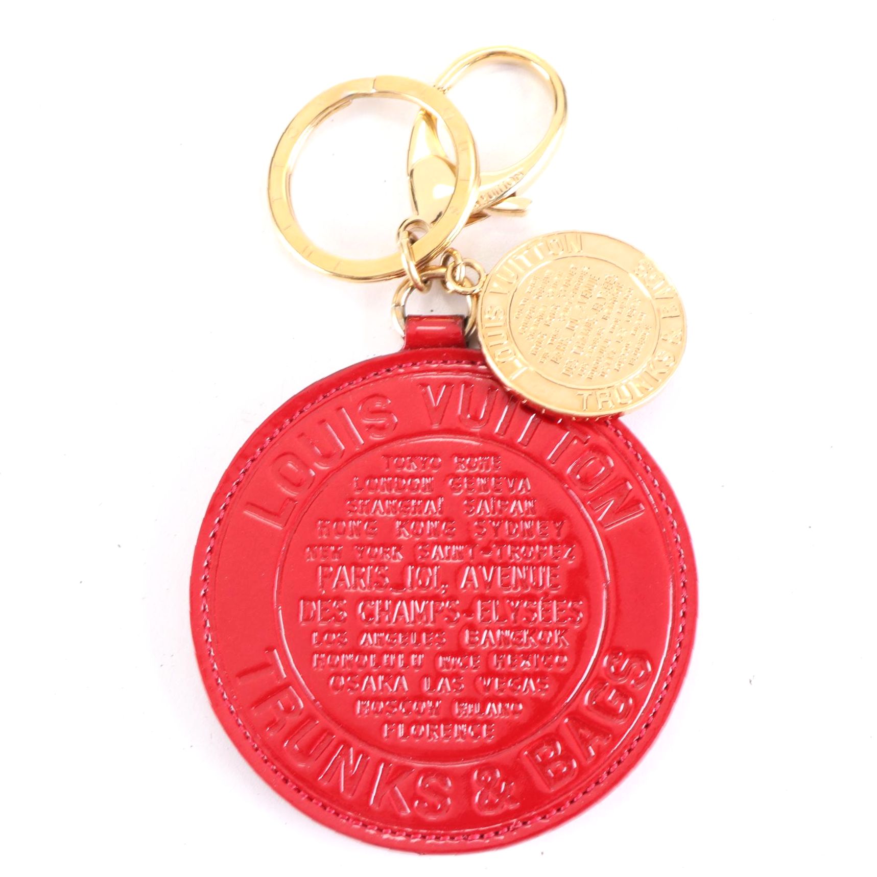 Louis Vuitton Trunks & Bags Key Chain/Bag Charm with Box