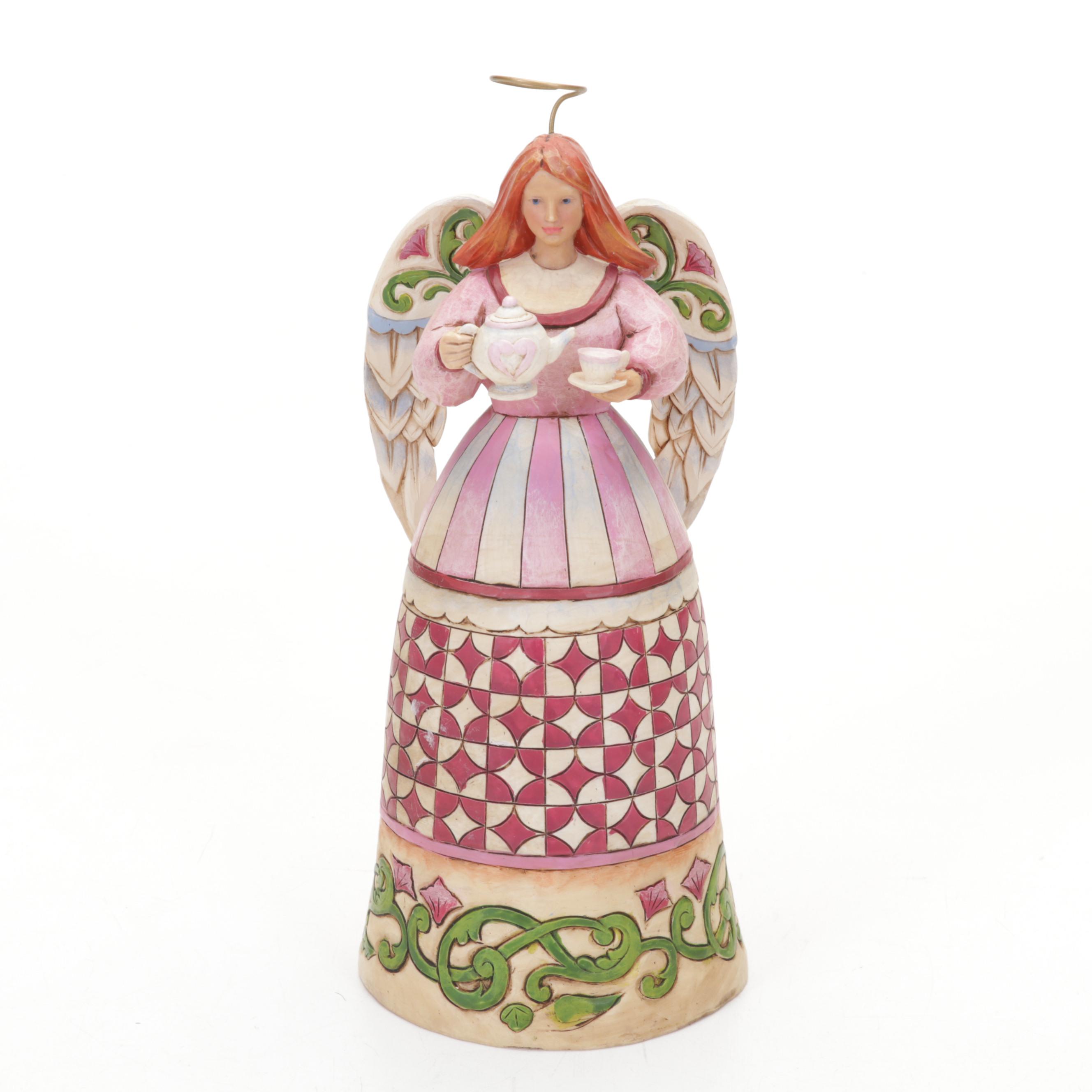 Jim Shore Heartwood Creek Angels Featuring "Giving is it's Own Reward"