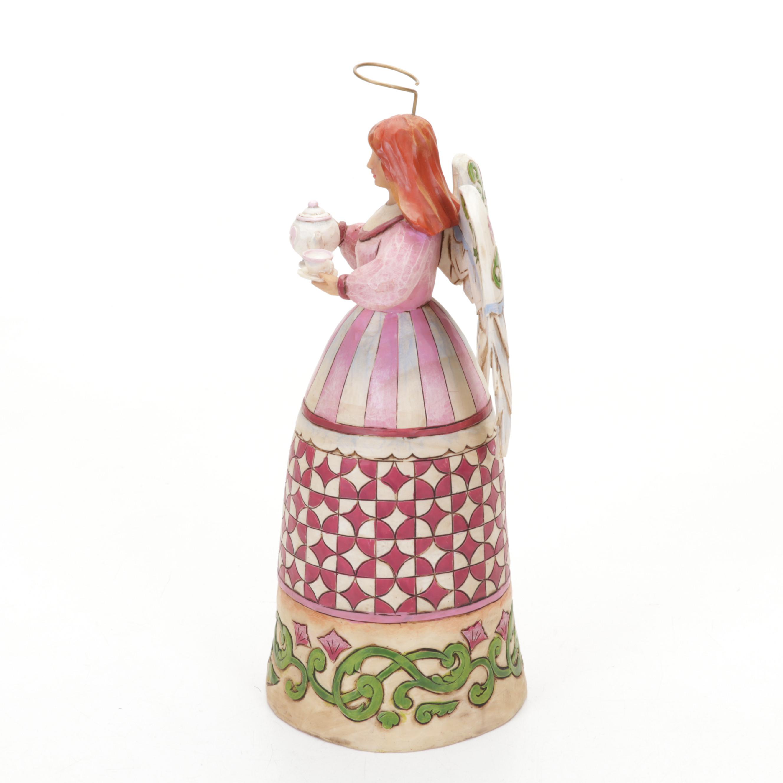 Jim Shore Heartwood Creek Angels Featuring "Giving is it's Own Reward"