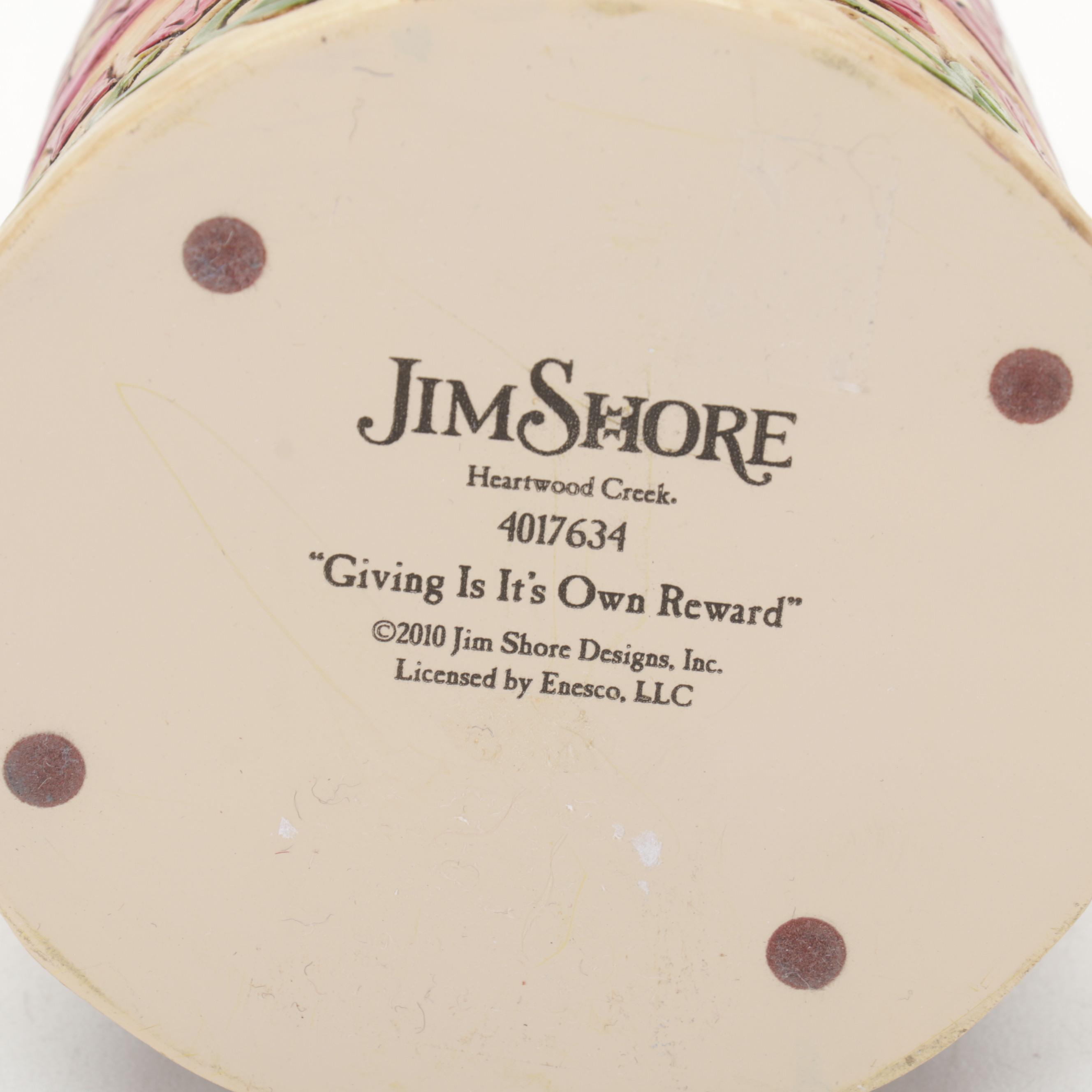 Jim Shore Heartwood Creek Angels Featuring "Giving is it's Own Reward"