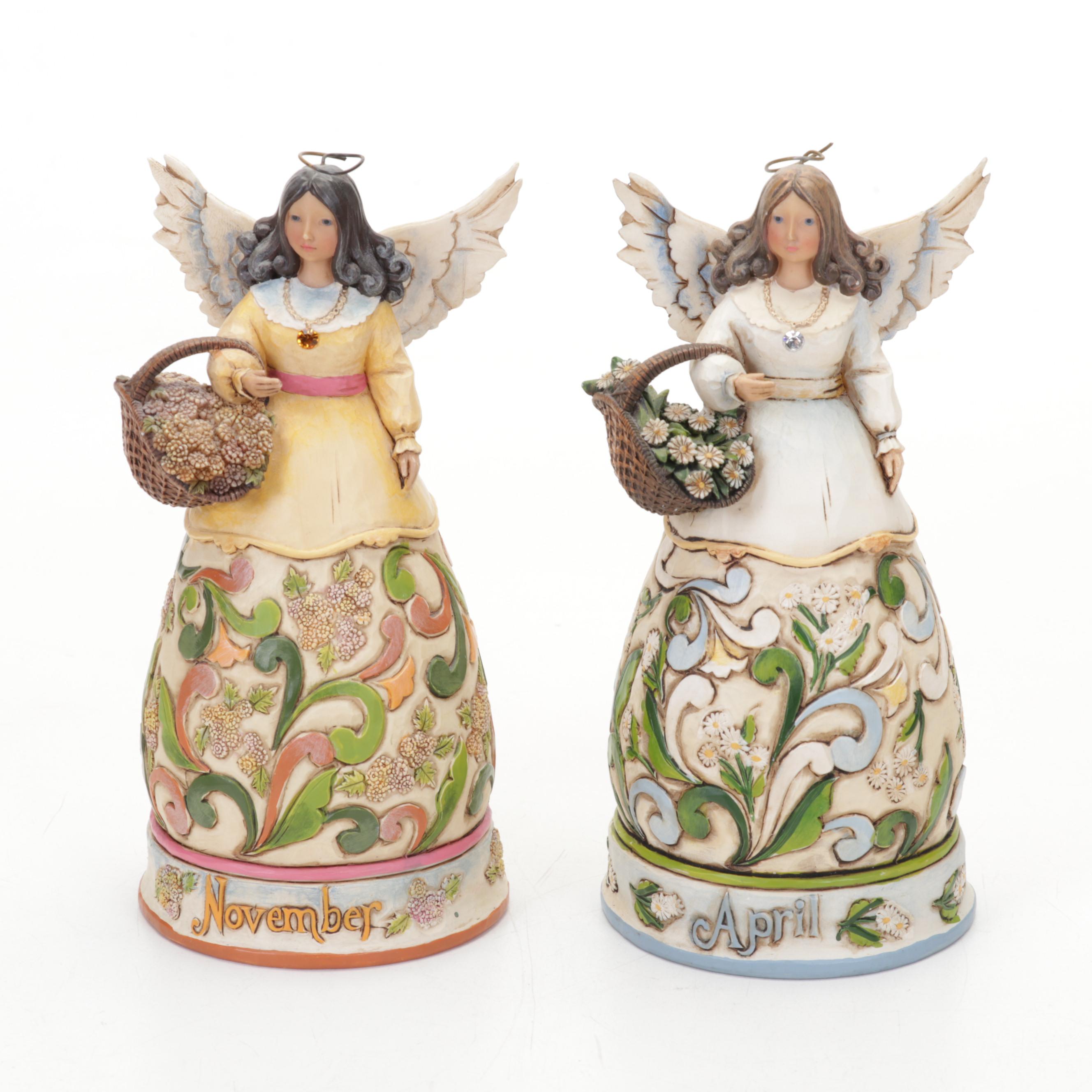 Jim Shore Heartwood Creek Angels Featuring "Giving is it's Own Reward"