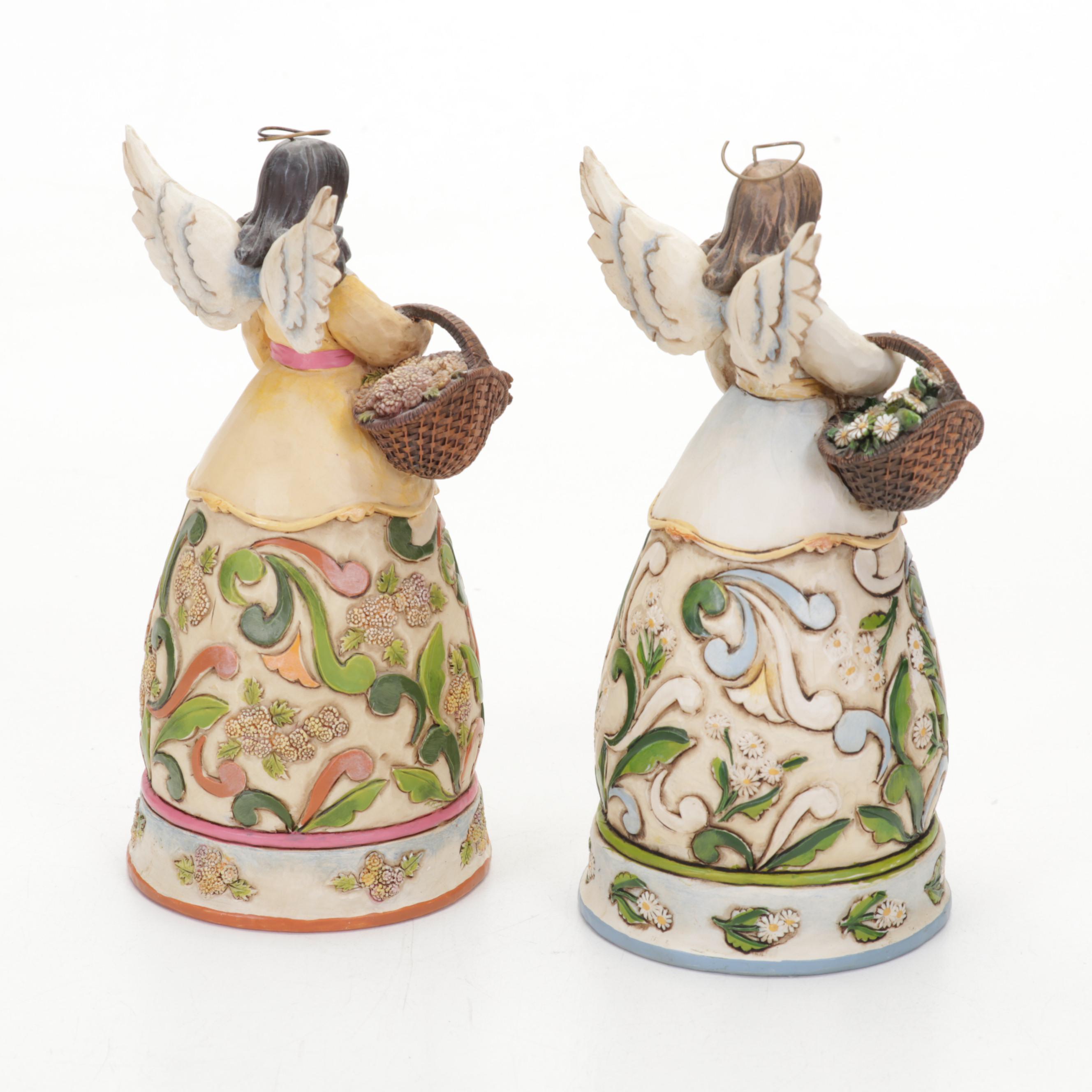 Jim Shore Heartwood Creek Angels Featuring "Giving is it's Own Reward"