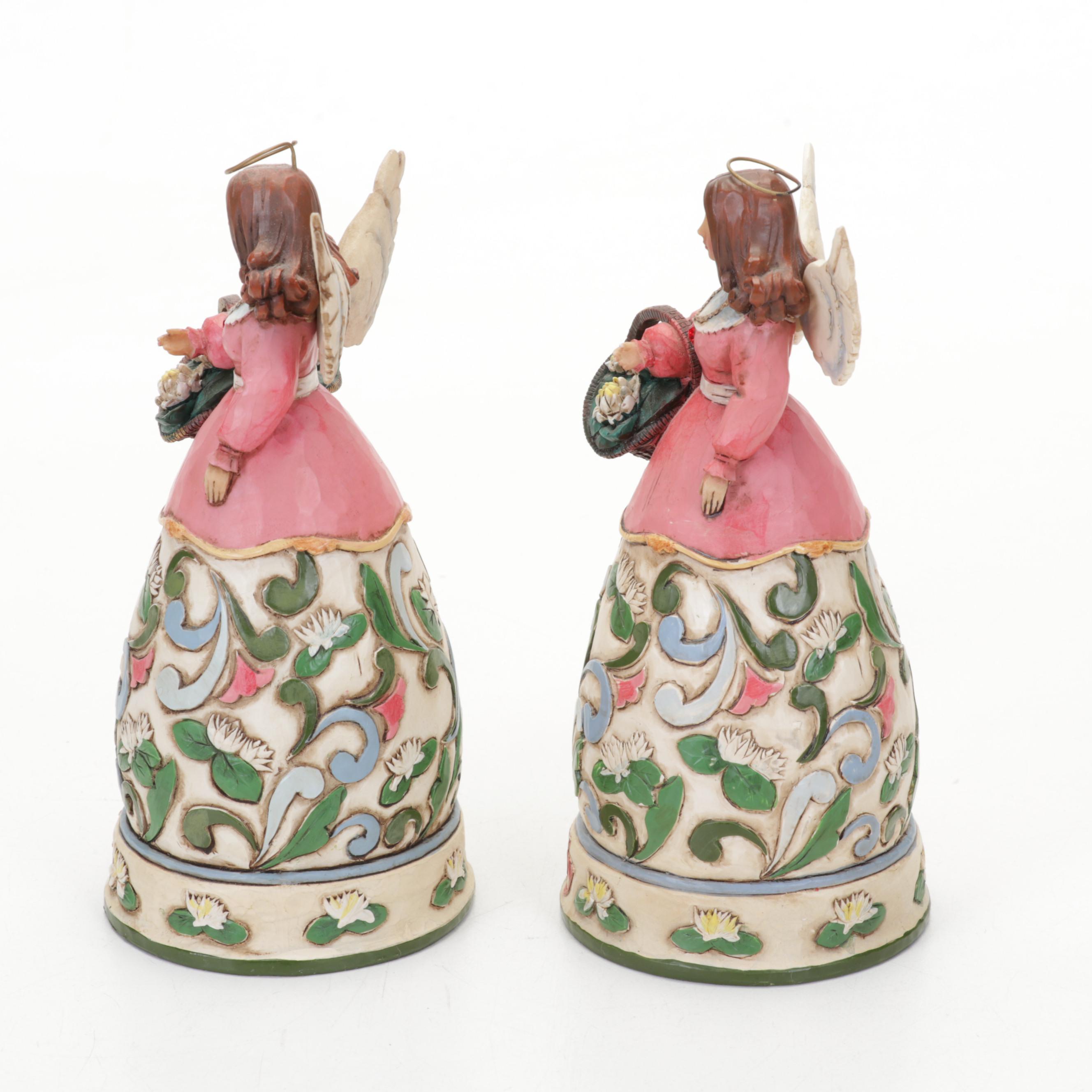 Jim Shore Heartwood Creek Angels Featuring "Giving is it's Own Reward"