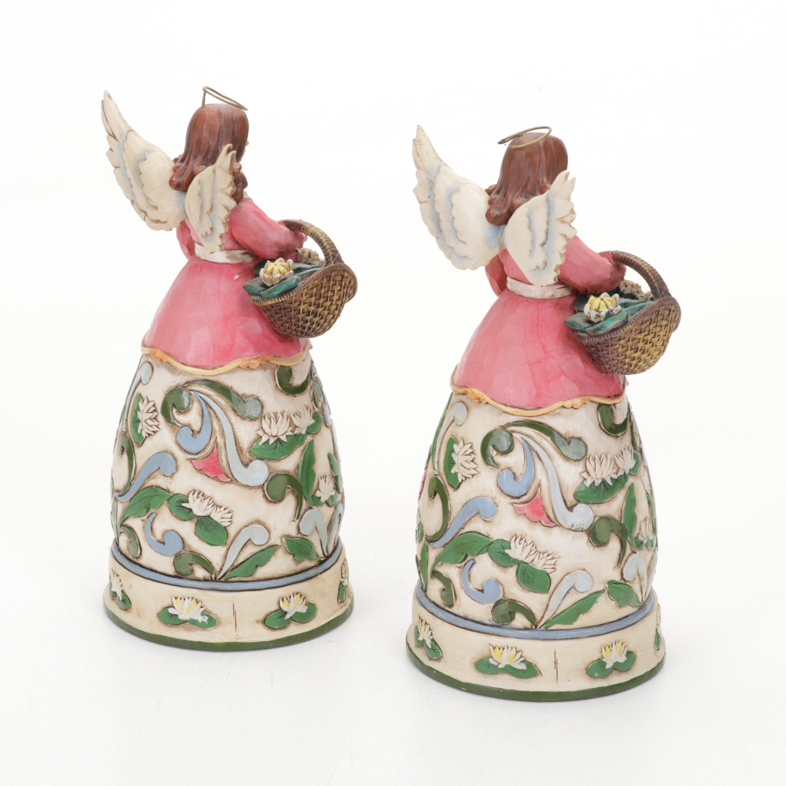 Jim Shore Heartwood Creek Angels Featuring "Giving is it's Own Reward"