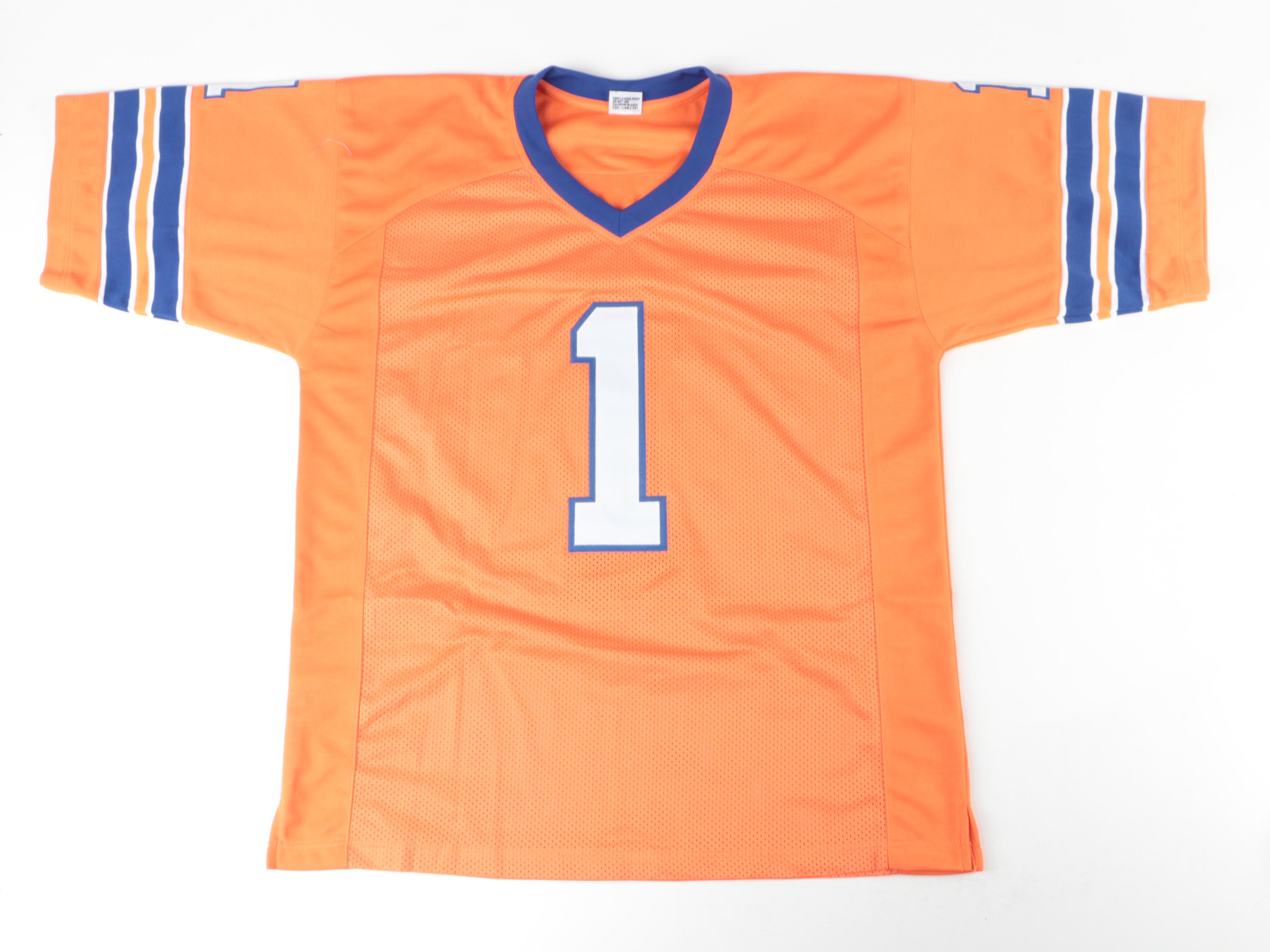 Henry Winkler Signed "The Waterboy" Coach Klein Football Jersey