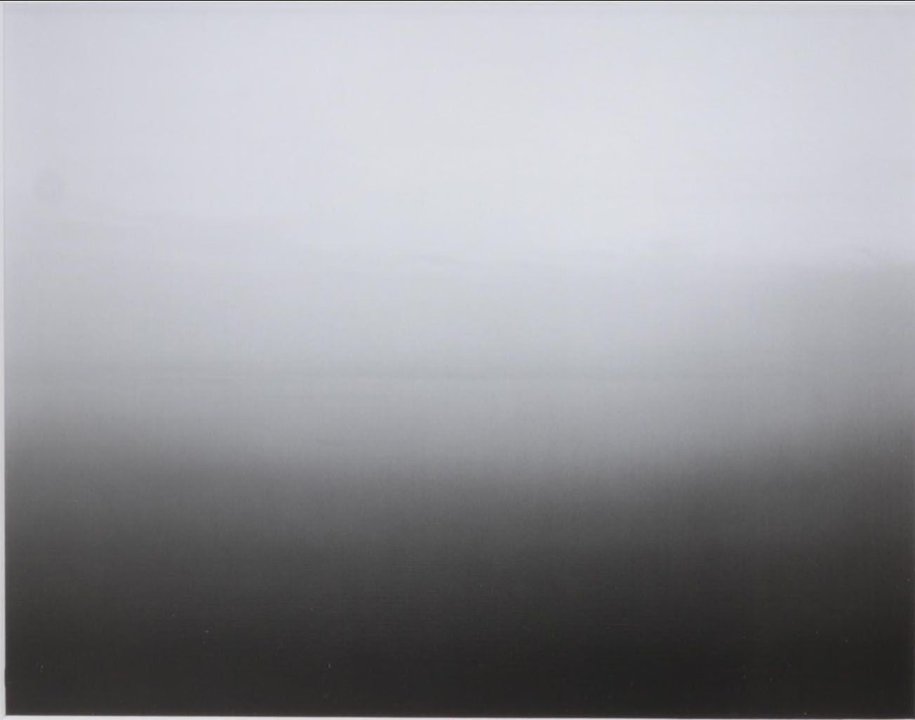 Sugimoto Hiroshi Halftone "Mediterranean Sea, Cassis, 1989," 1993