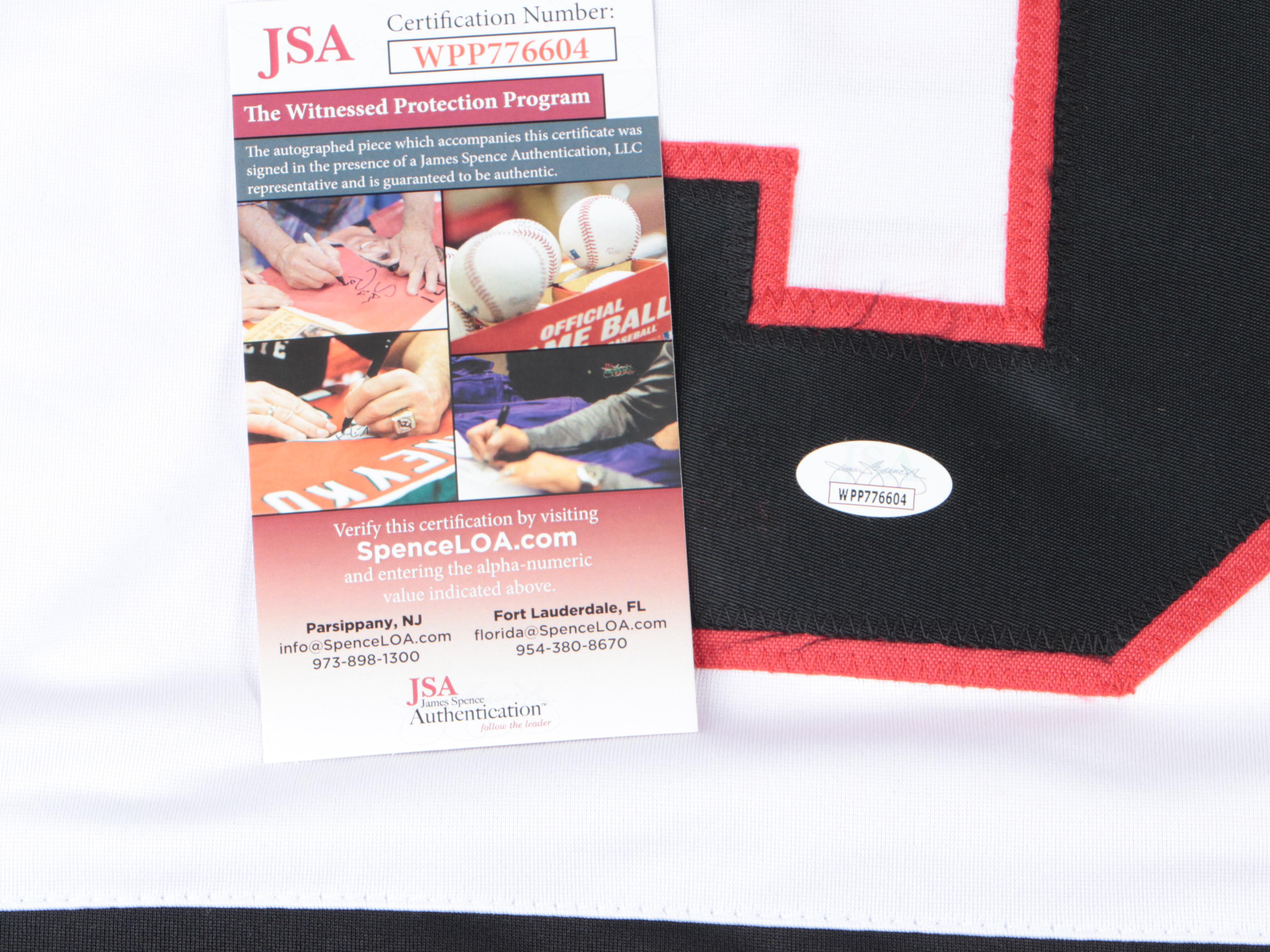 Bobby Hull Signed Chicago Blackhawks Hockey Jersey