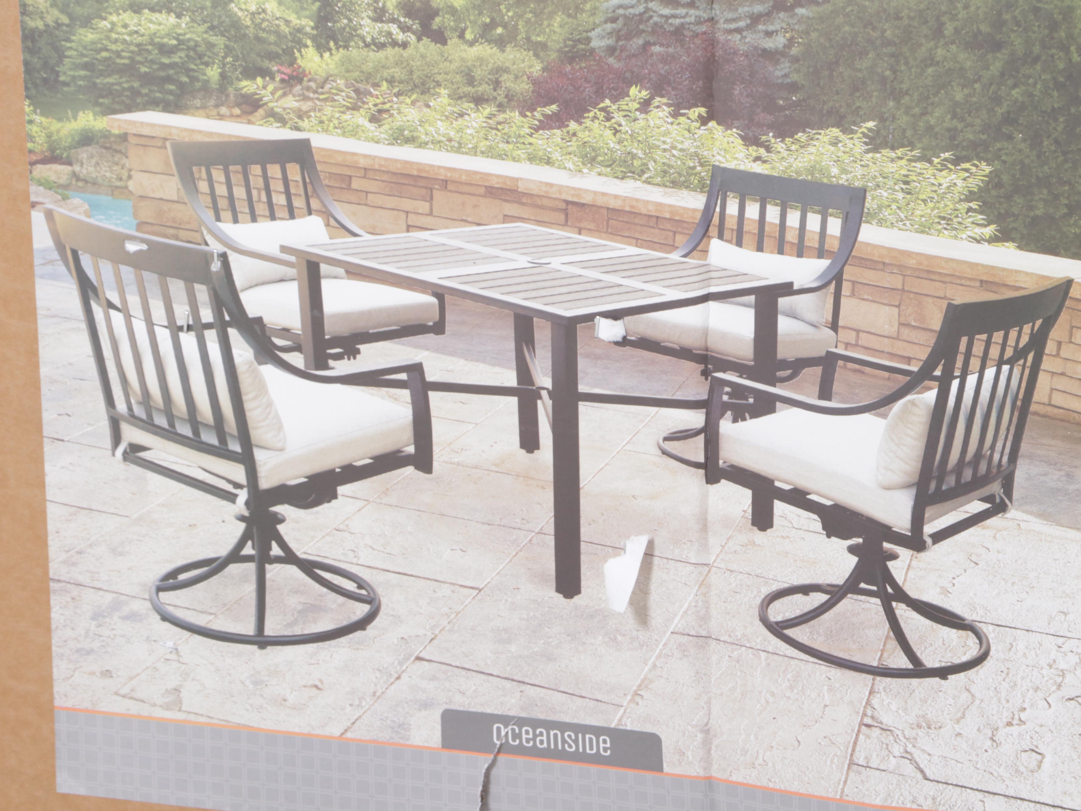 Living Accents Oceanside Five-Piece Patio Dining Set