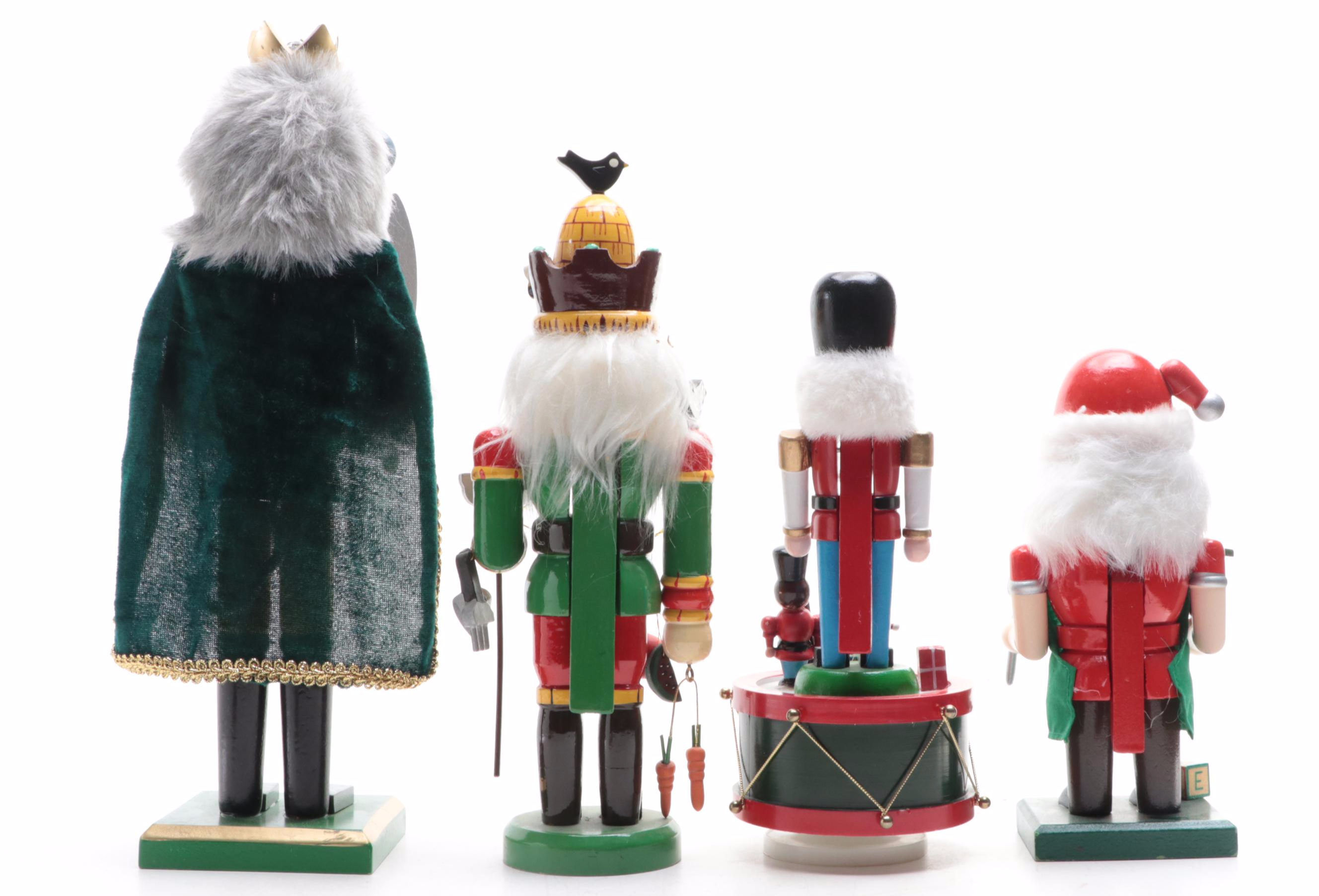Mouse King, Toymaker, Soldier and Elf Nutcrackers