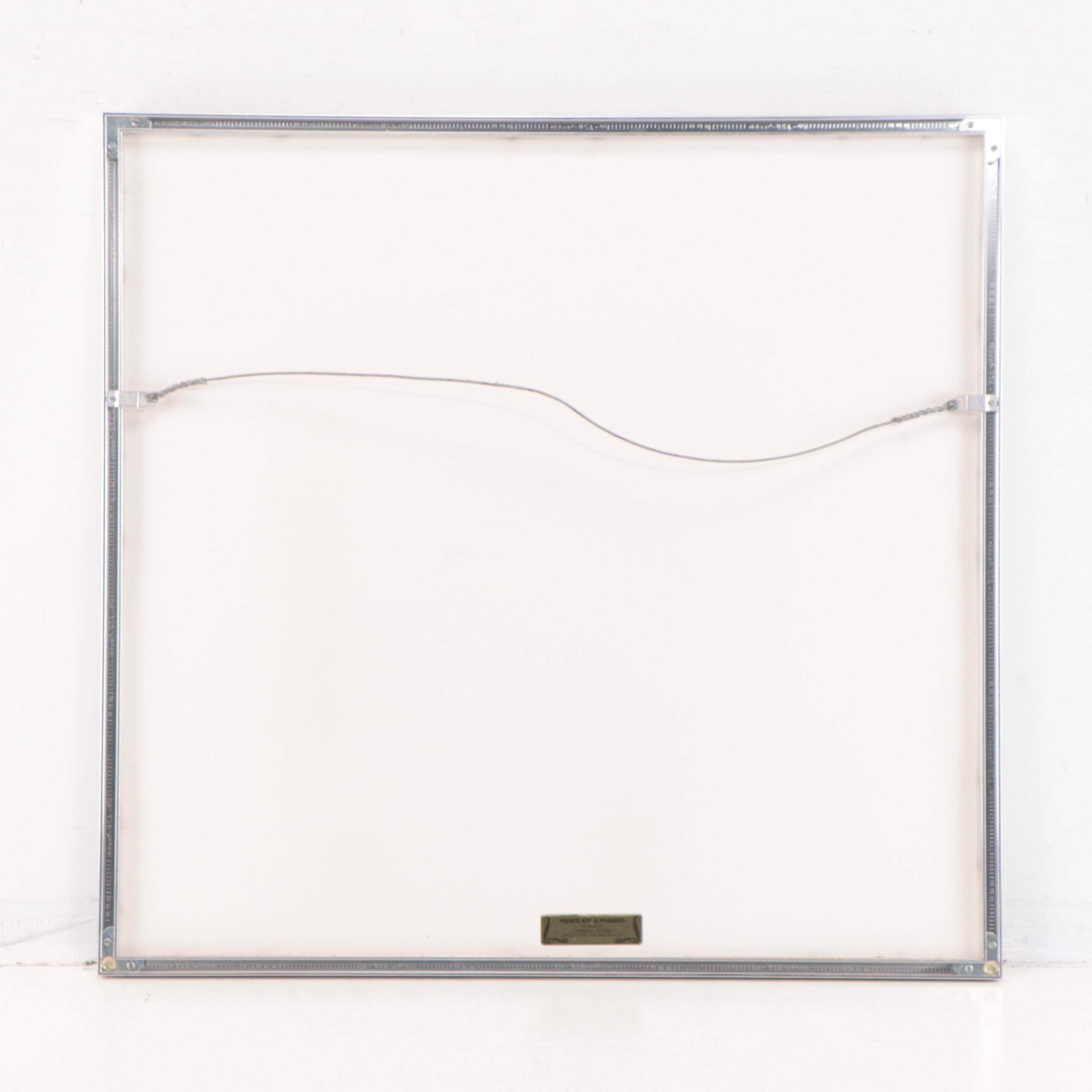 Edna Way Coastal Seascape Watercolor Painting, 1950