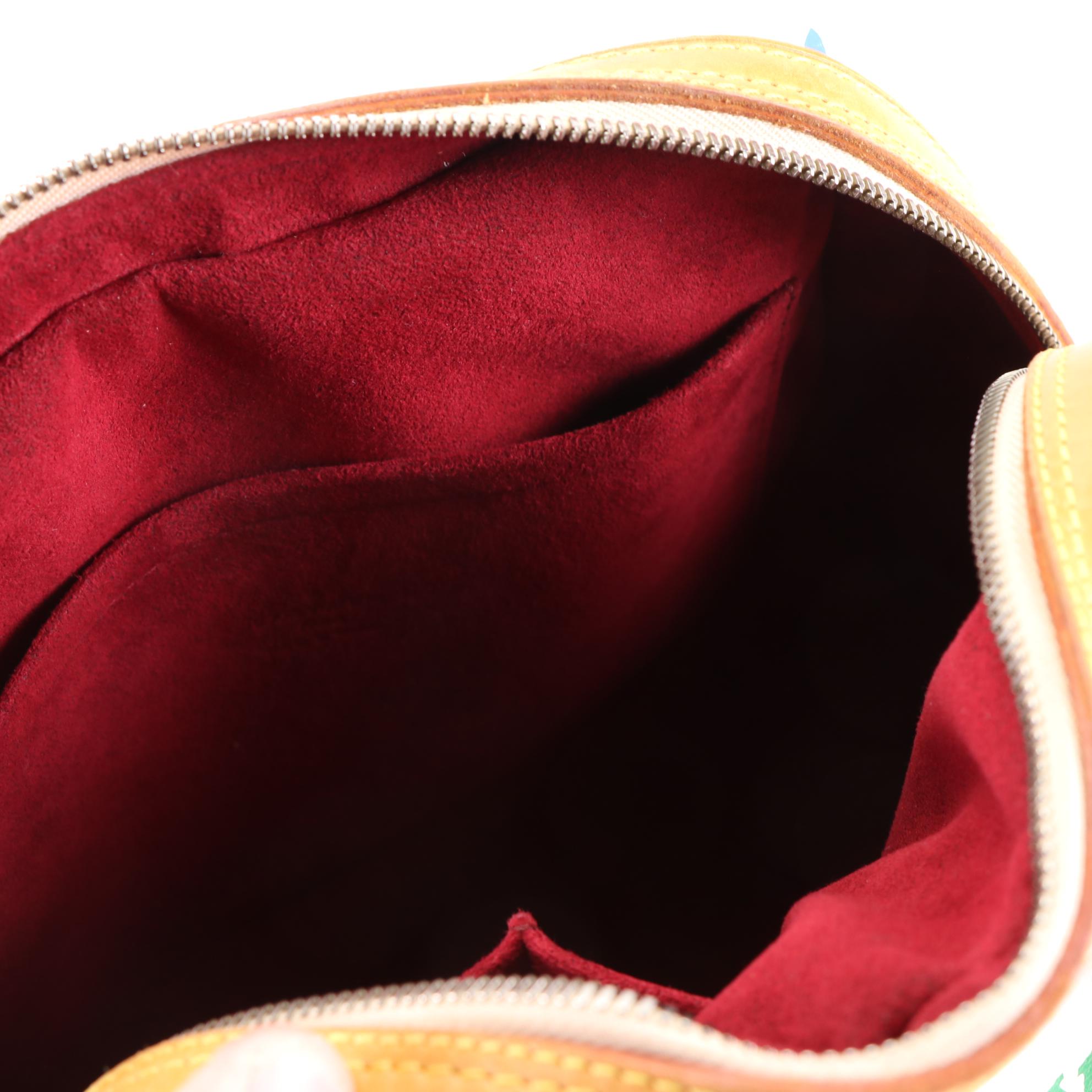 Louis Vuitton x Takashi Murakami Priscilla Bag in Multicolore Monogram Canvas