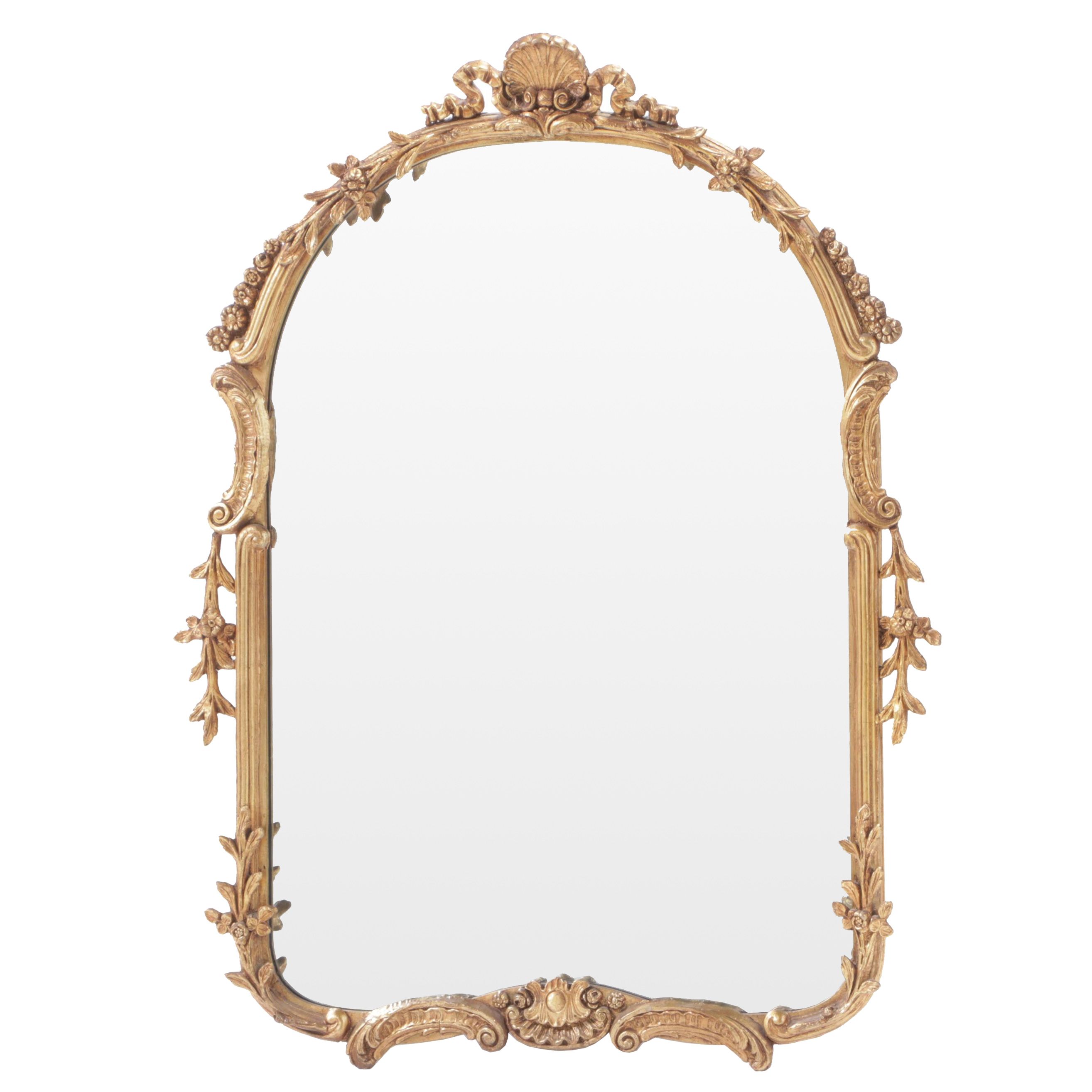 Neoclassical Style Giltwood and Composition Mirror, 20th Century