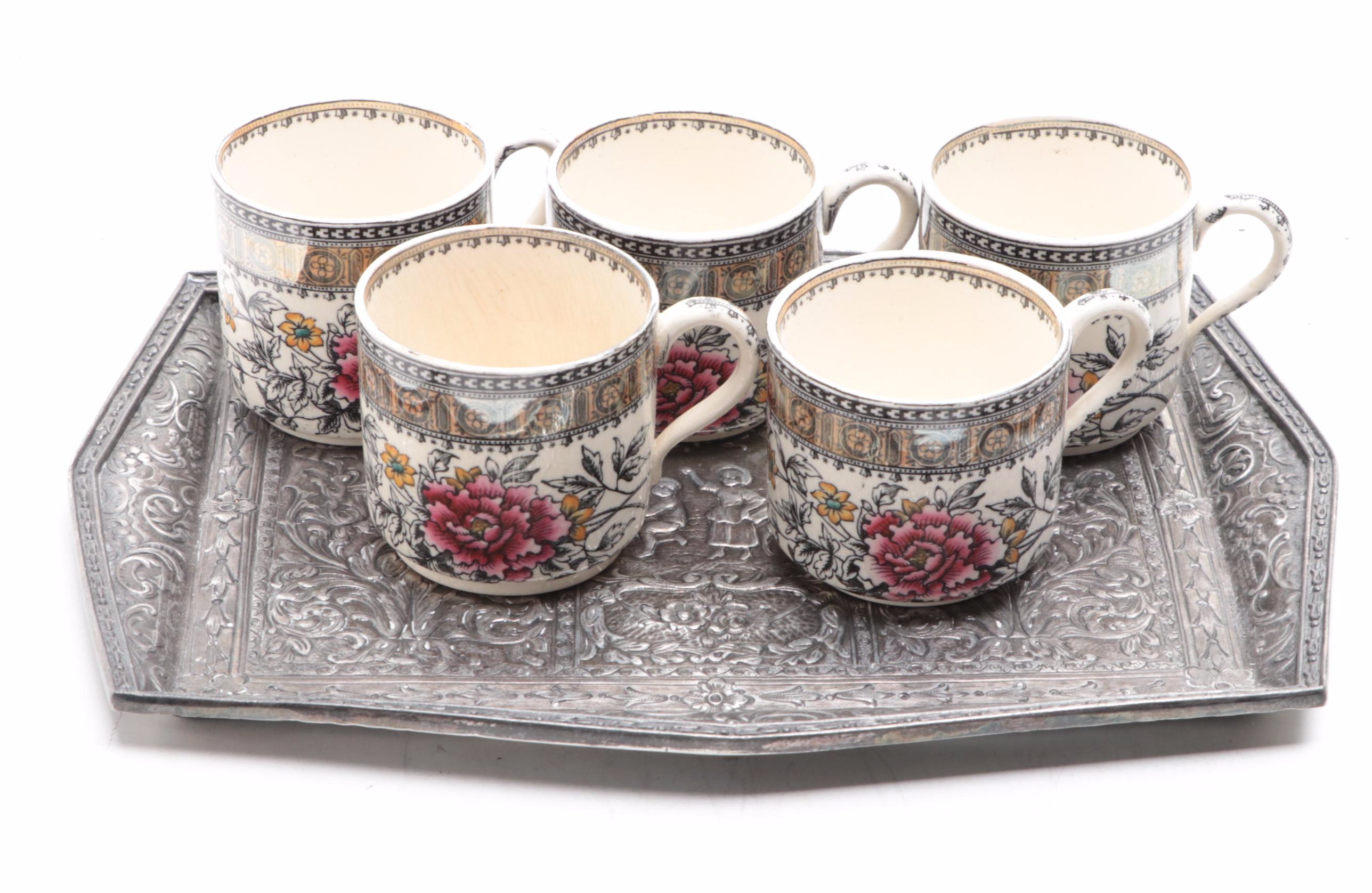 Barbour Silver Co. Dutch Baroque Style Candlesticks and Other Tableware