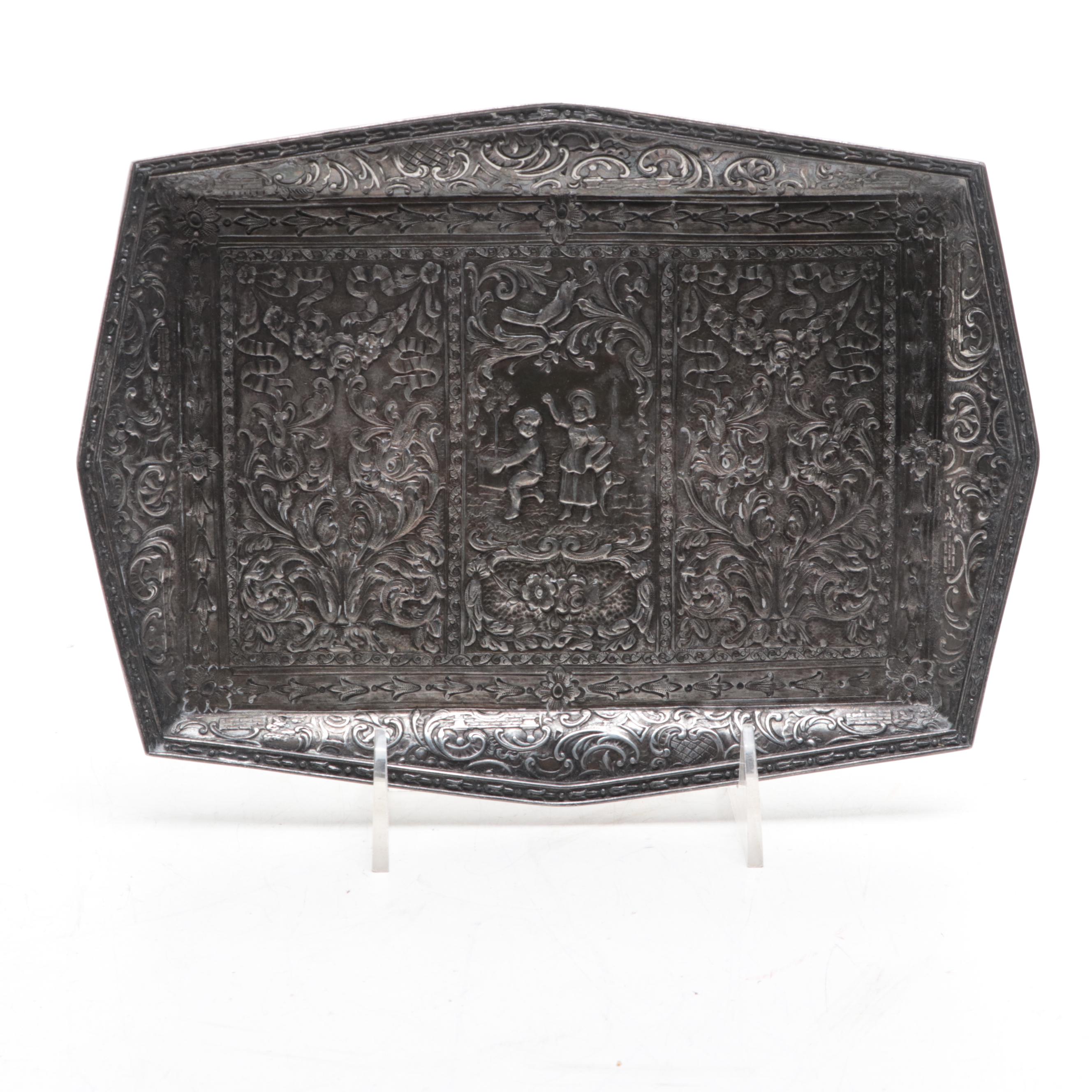 Barbour Silver Co. Dutch Baroque Style Candlesticks and Other Tableware