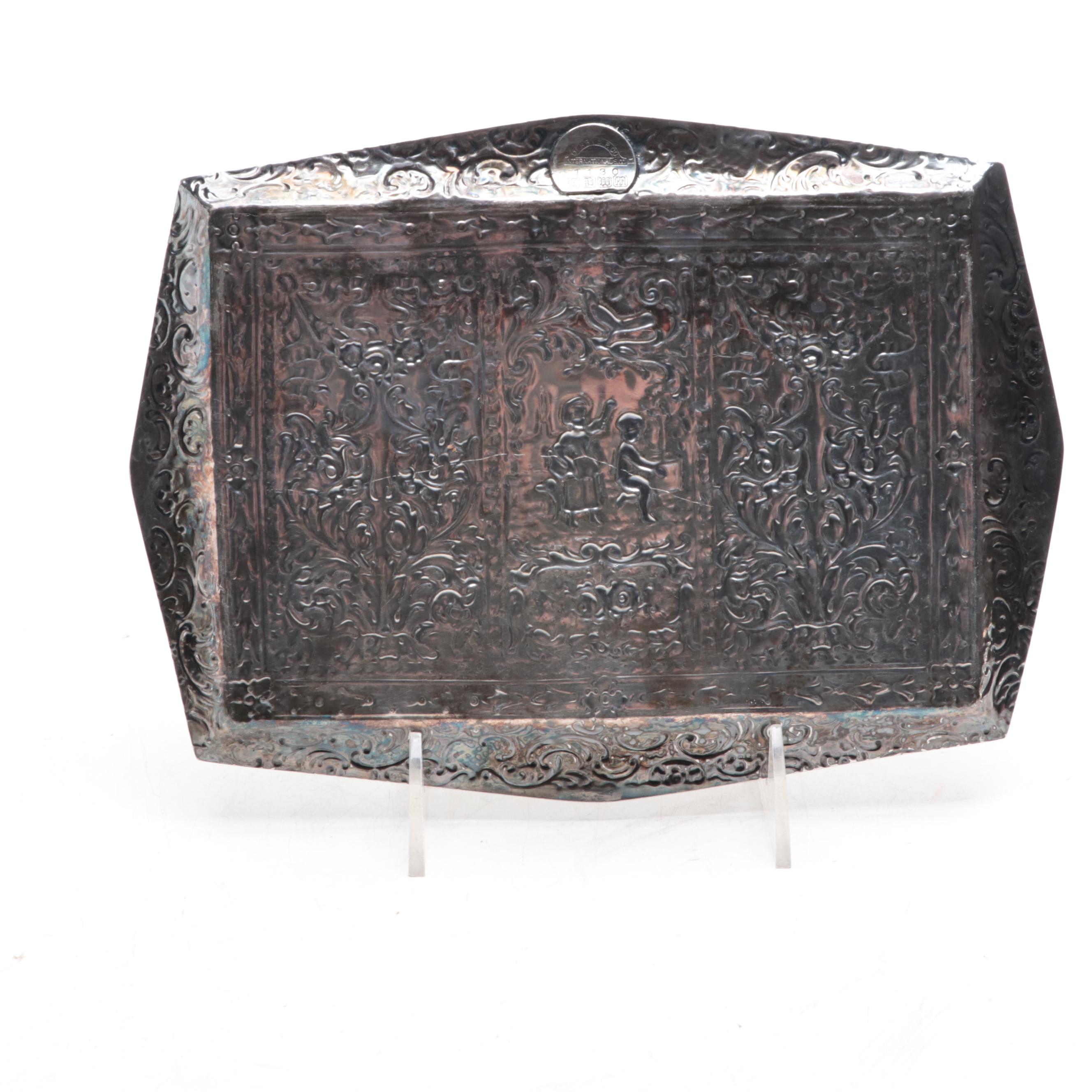 Barbour Silver Co. Dutch Baroque Style Candlesticks and Other Tableware