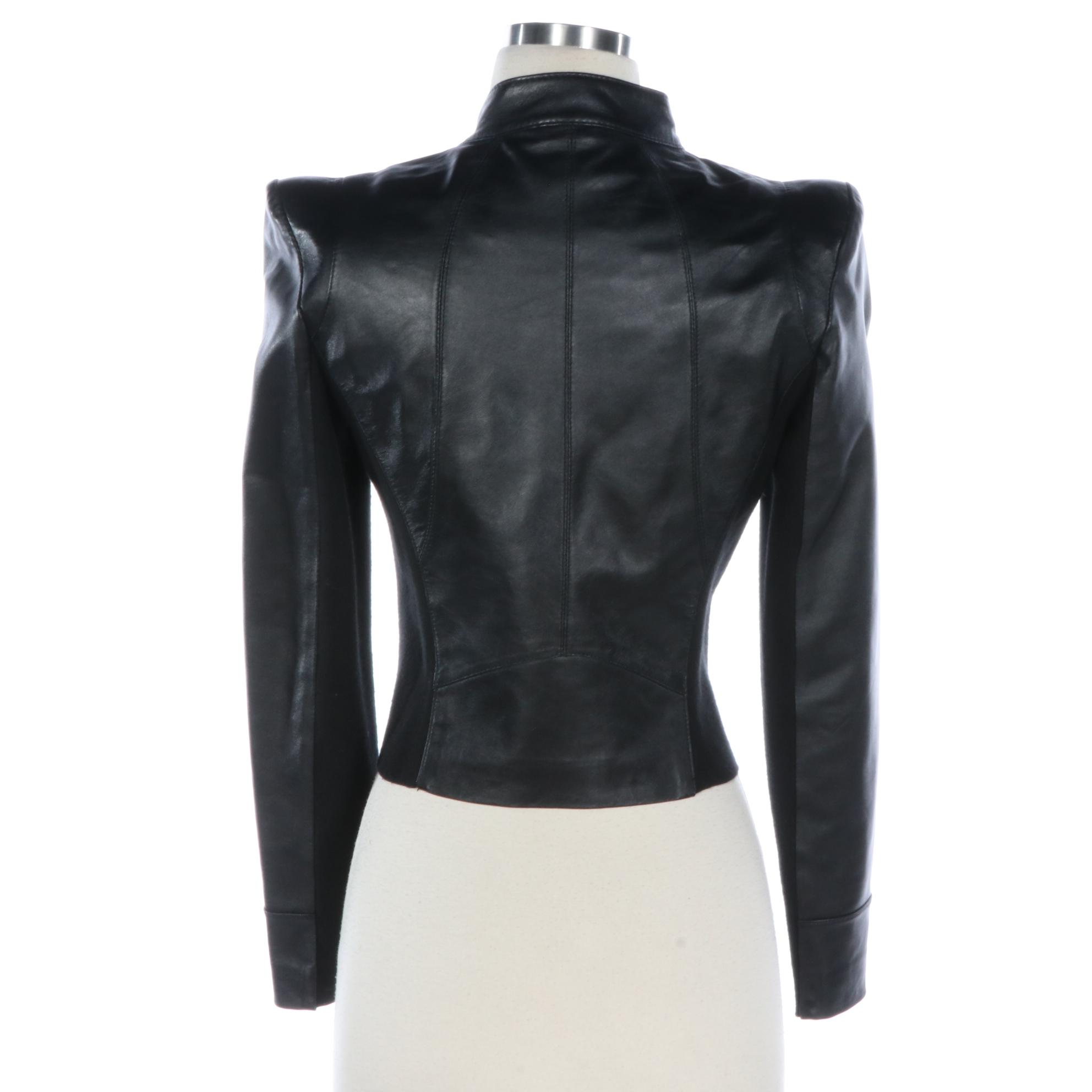 Bod & Christensen Sgt. Pepper Style Leather Military Jacket