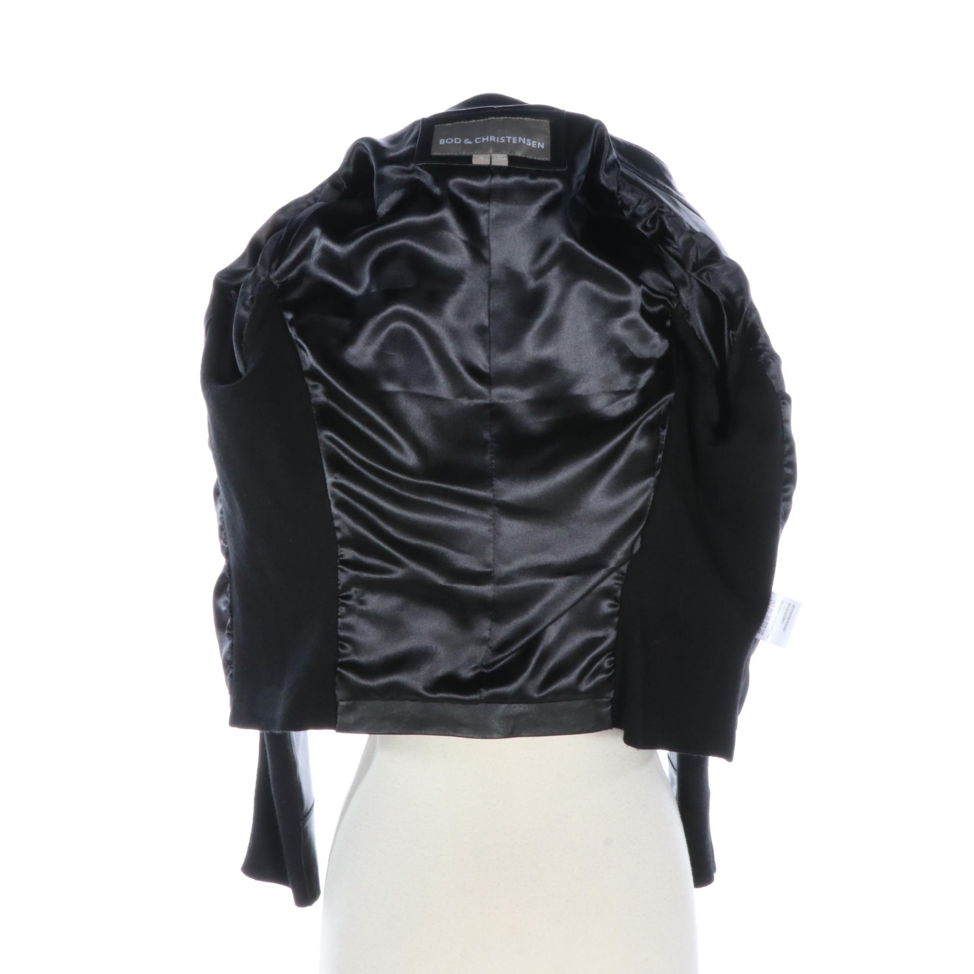 Bod & Christensen Sgt. Pepper Style Leather Military Jacket