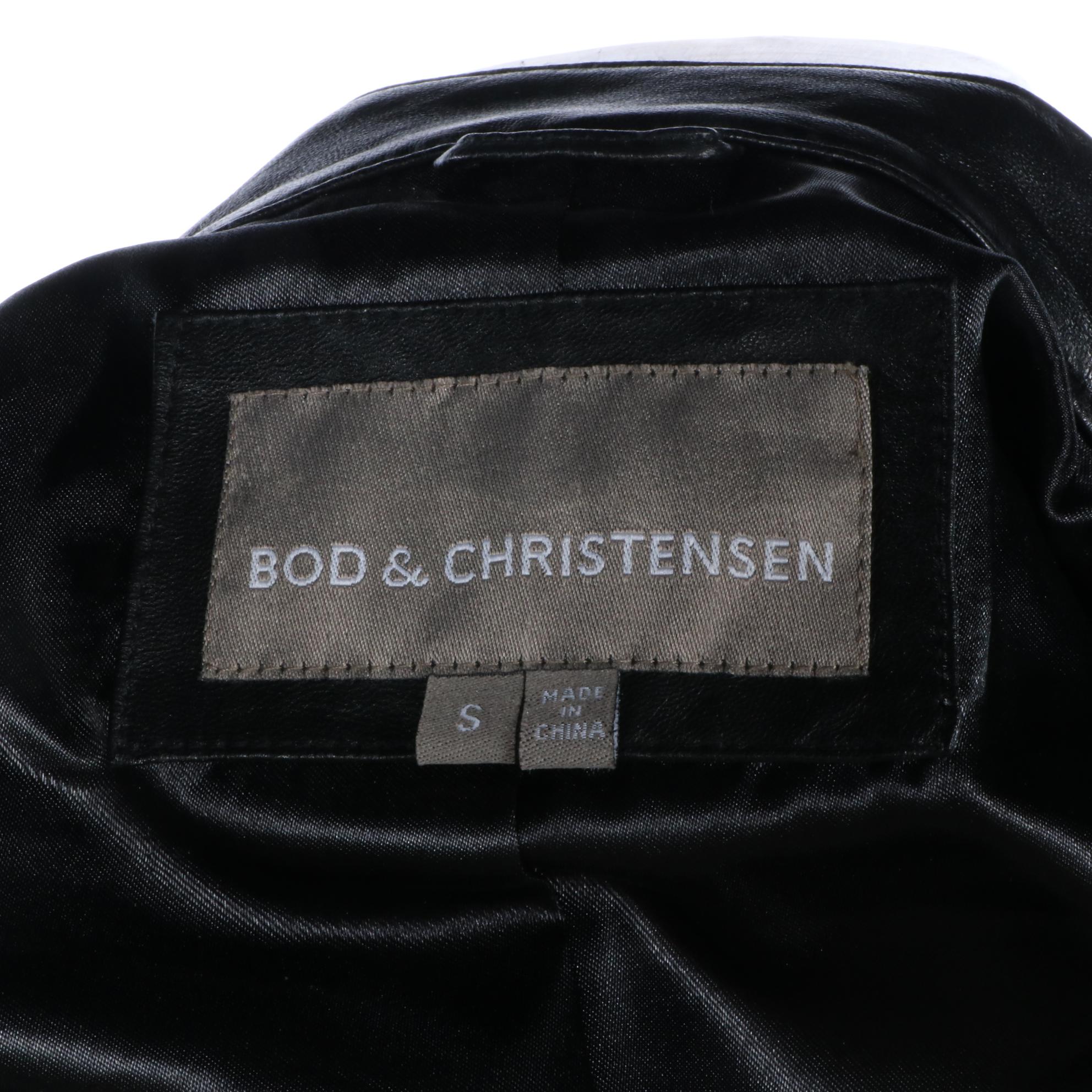 Bod & Christensen Sgt. Pepper Style Leather Military Jacket
