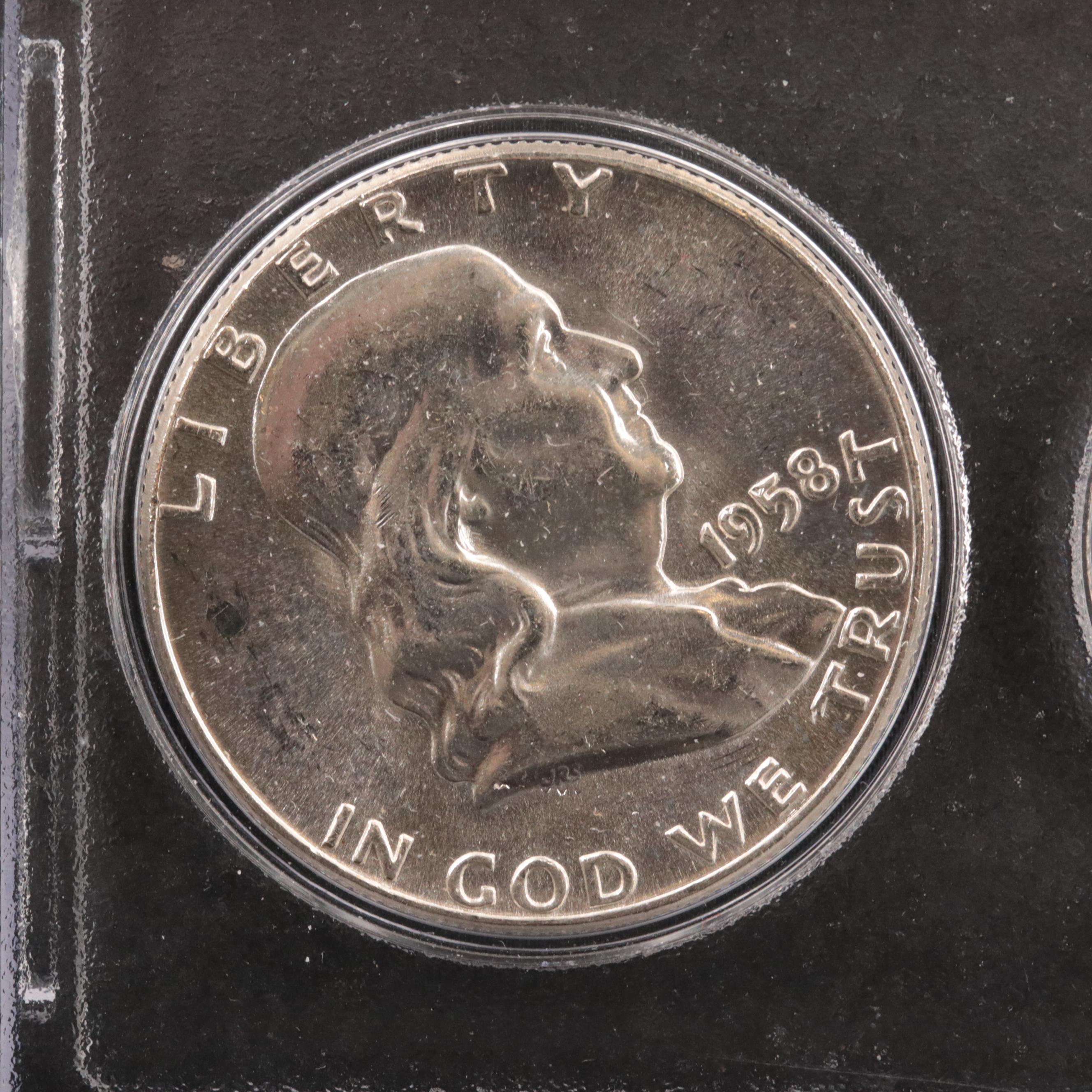 1958 Uncirculated Year Set of United States Coins