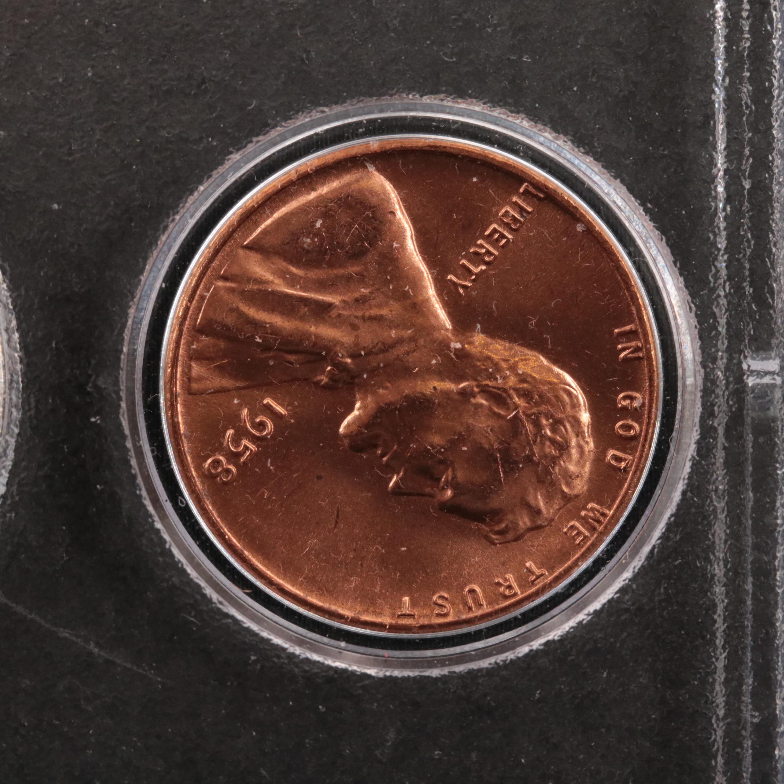 1958 Uncirculated Year Set of United States Coins