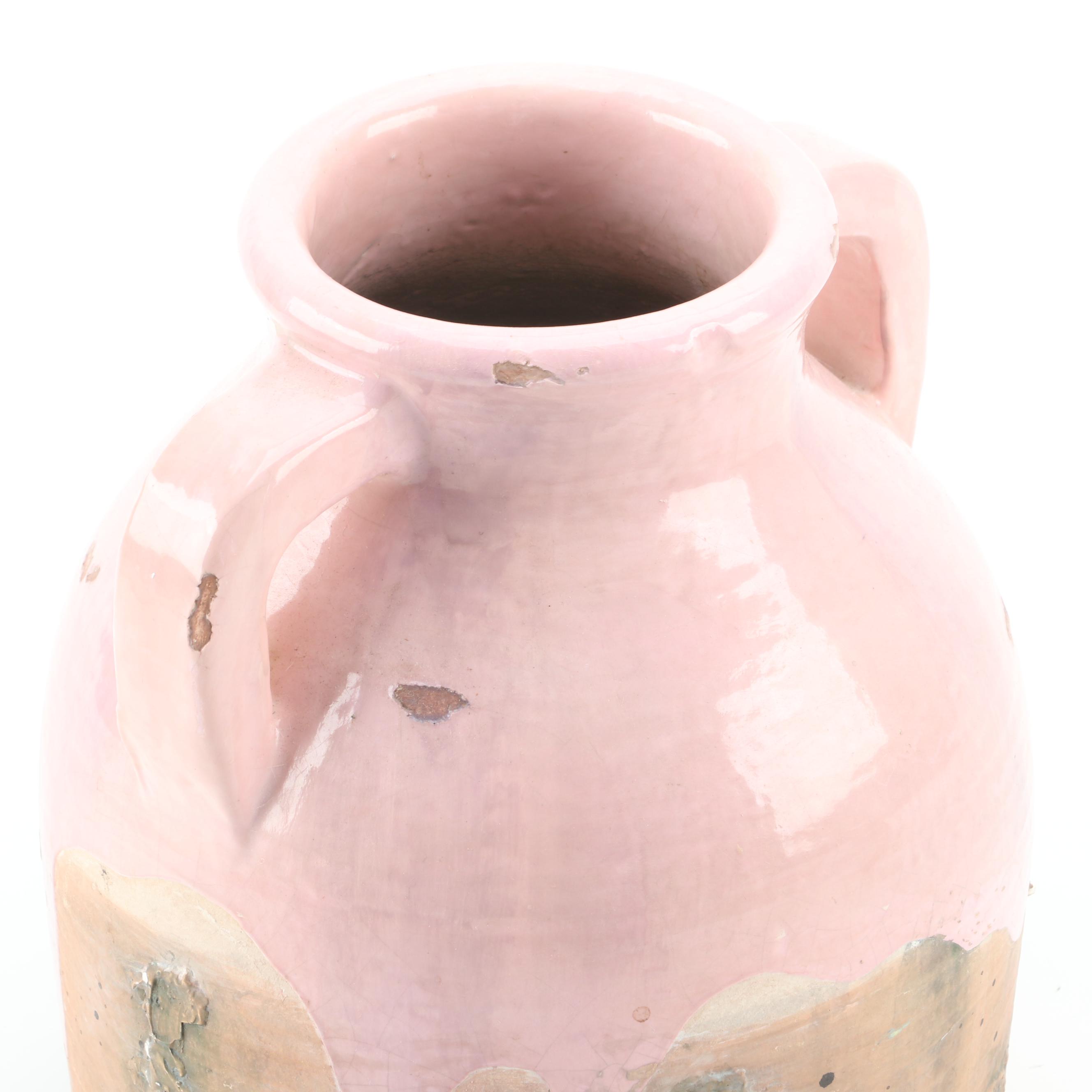 Ballard Designs Mayme Vase Collection Stoneware Jug With Other Stoneware Crock